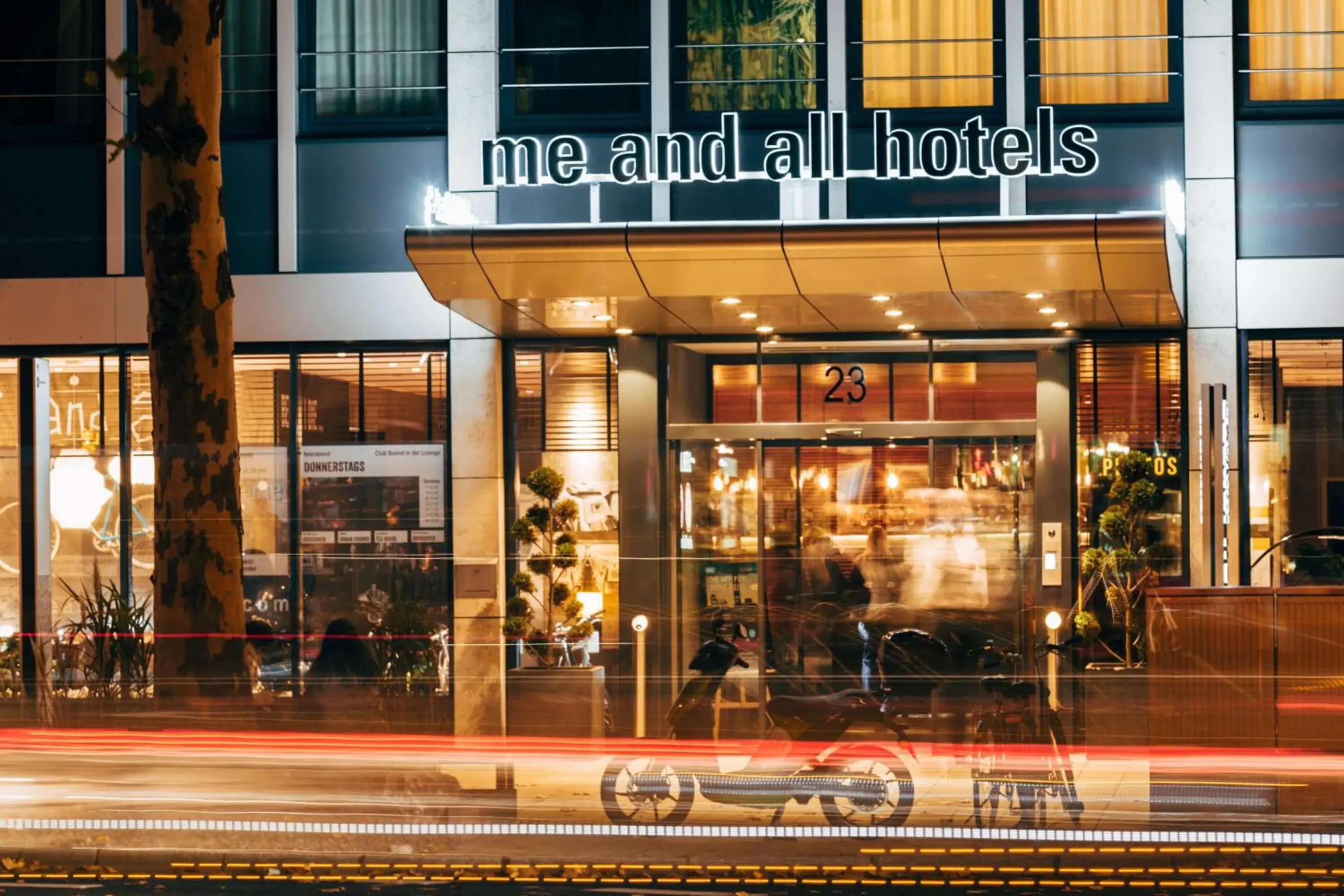 Property building in Me and All Hotel Dusseldorf, by Hyatt Property building in Me and All Hotel Dusseldorf, by Hyatt