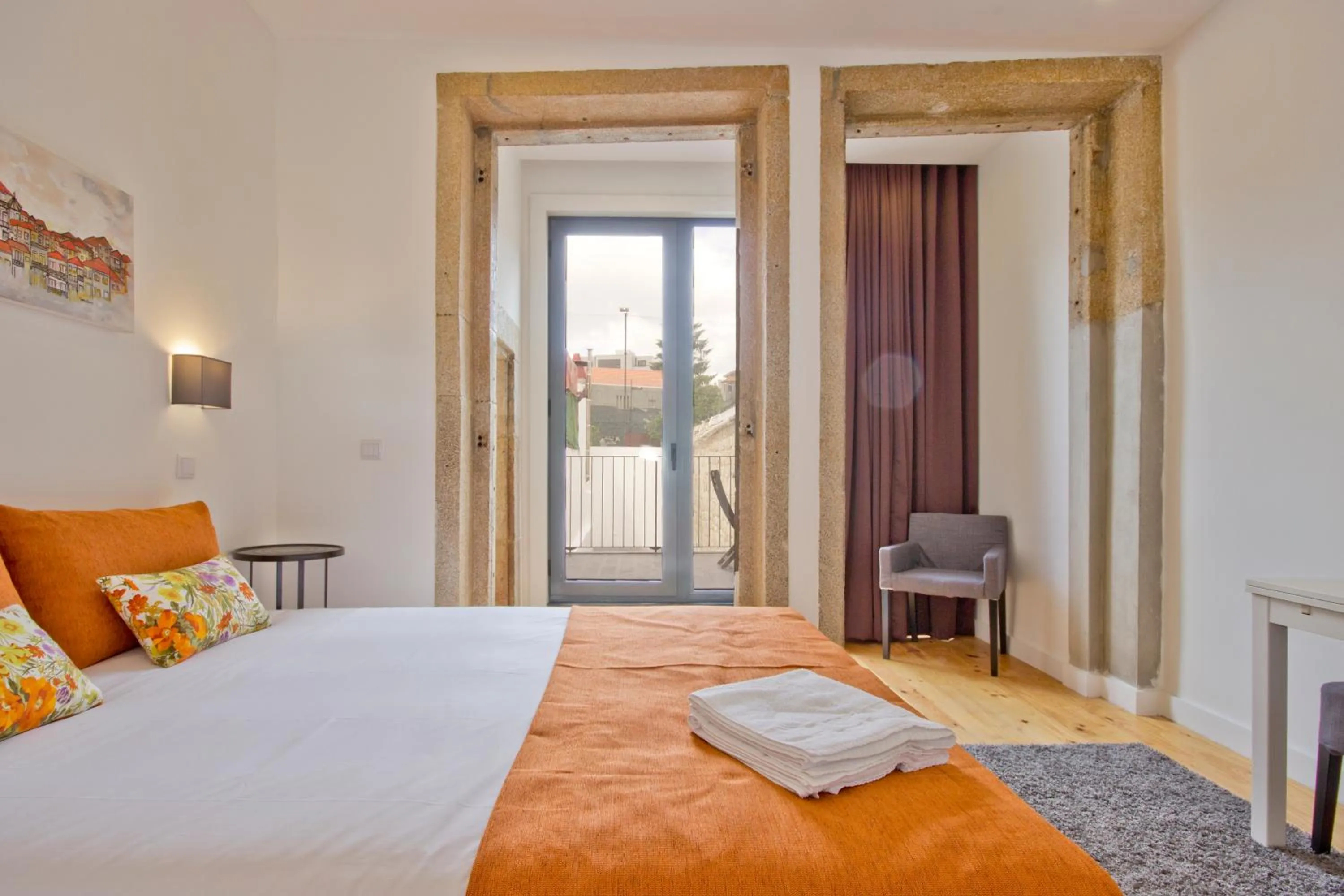 Bedroom, Bed in MyStay Porto Bolhão