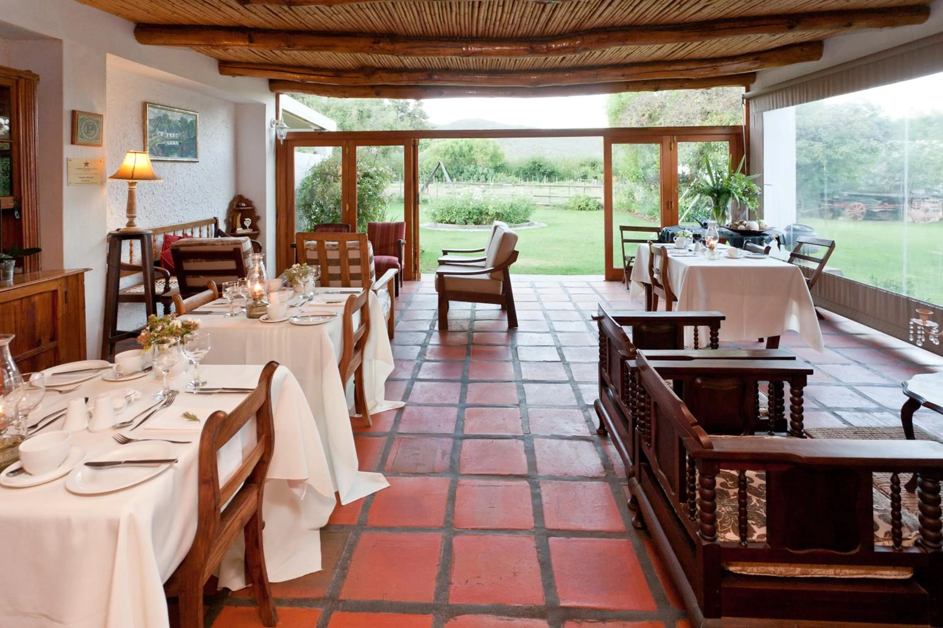 Garden in Oue Werf Country House