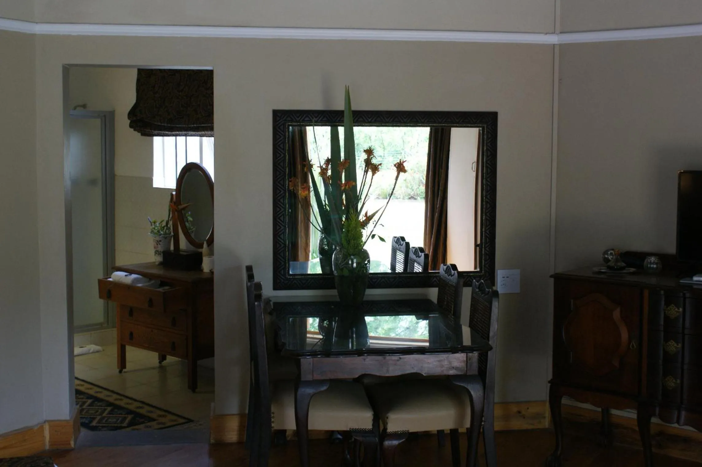 Seating area in Oue Werf Country House