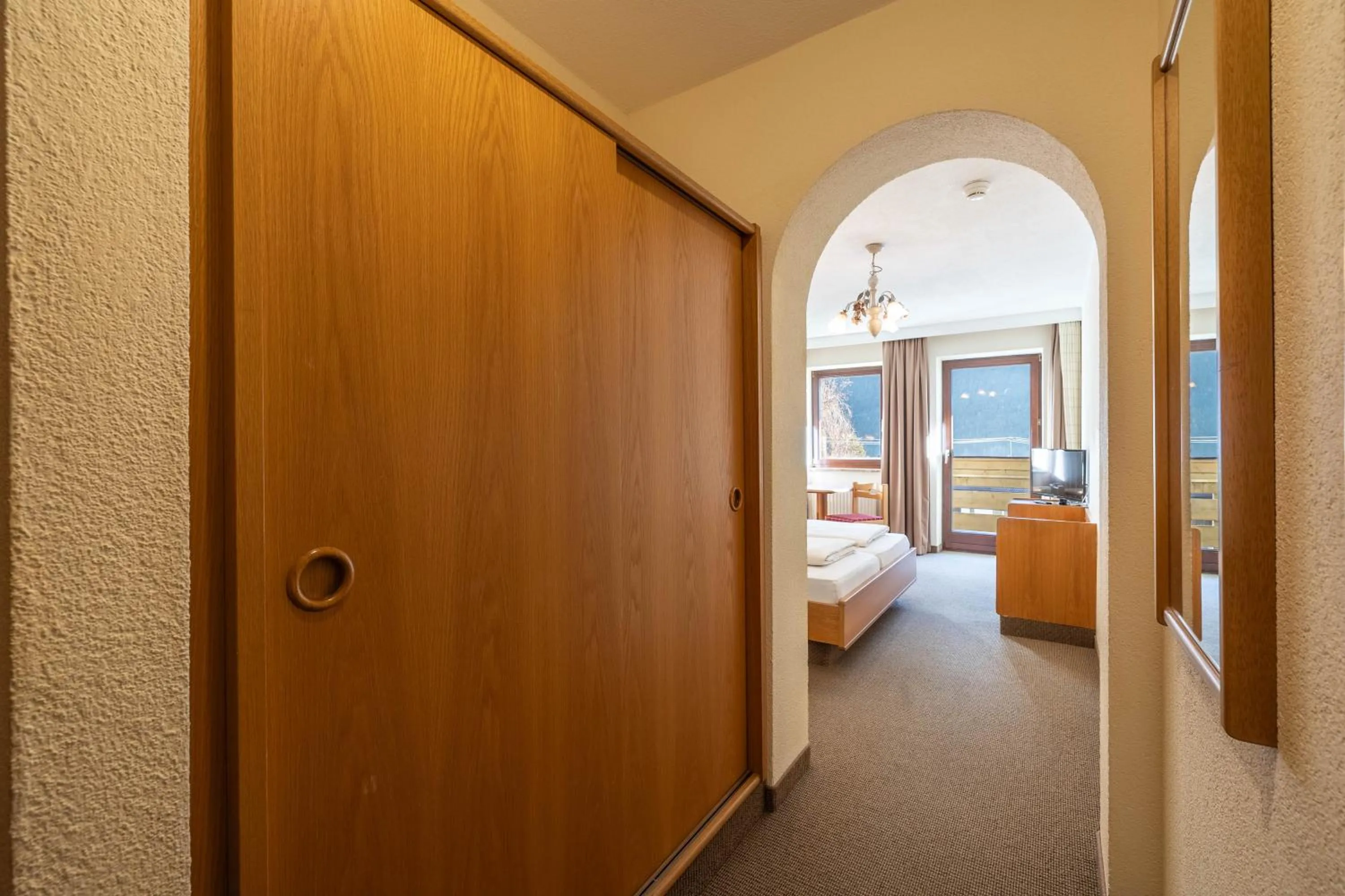 Bed in keyone rooms Tarrenz