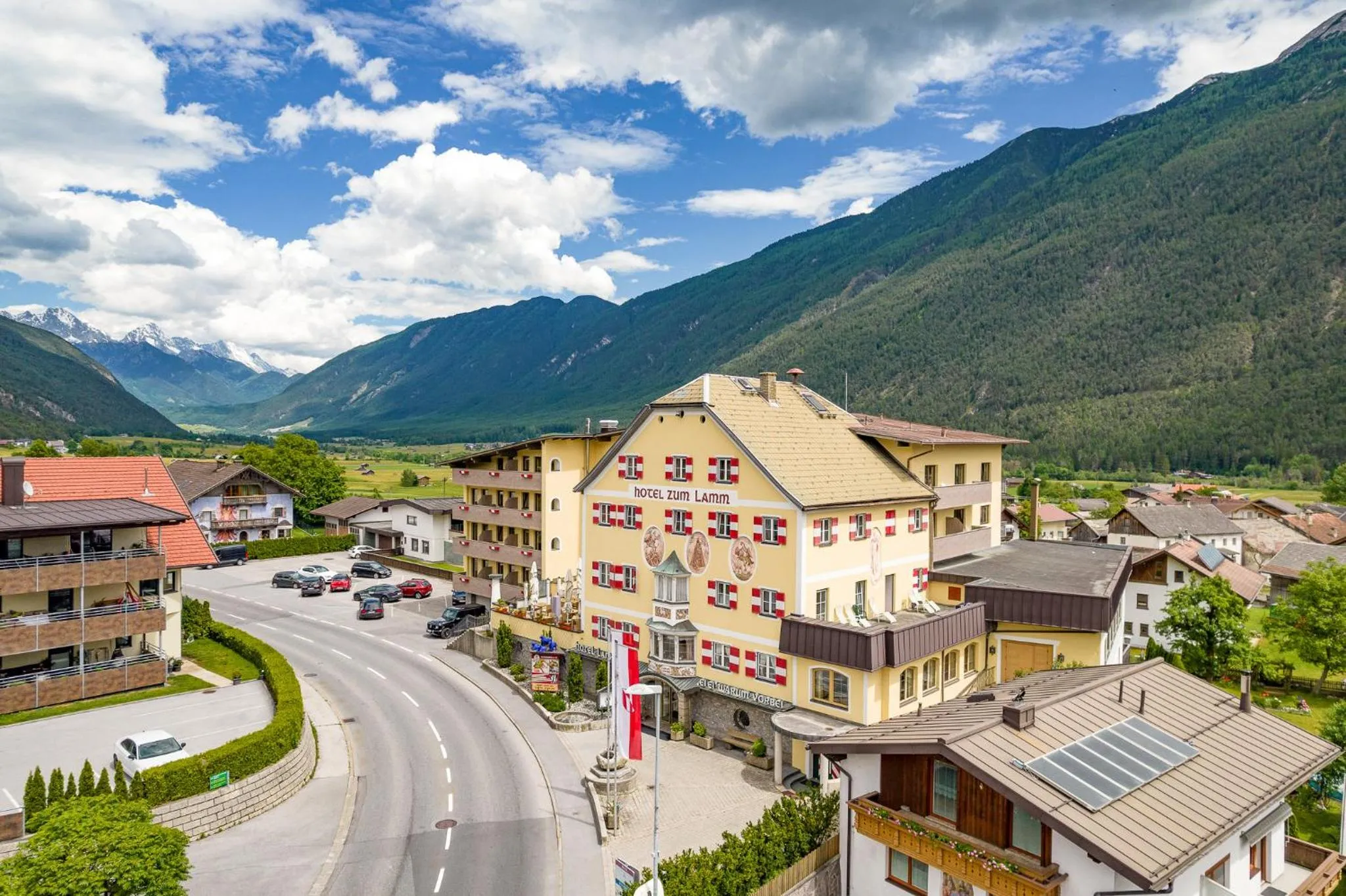 Bird's eye view in Hotel zum Lamm