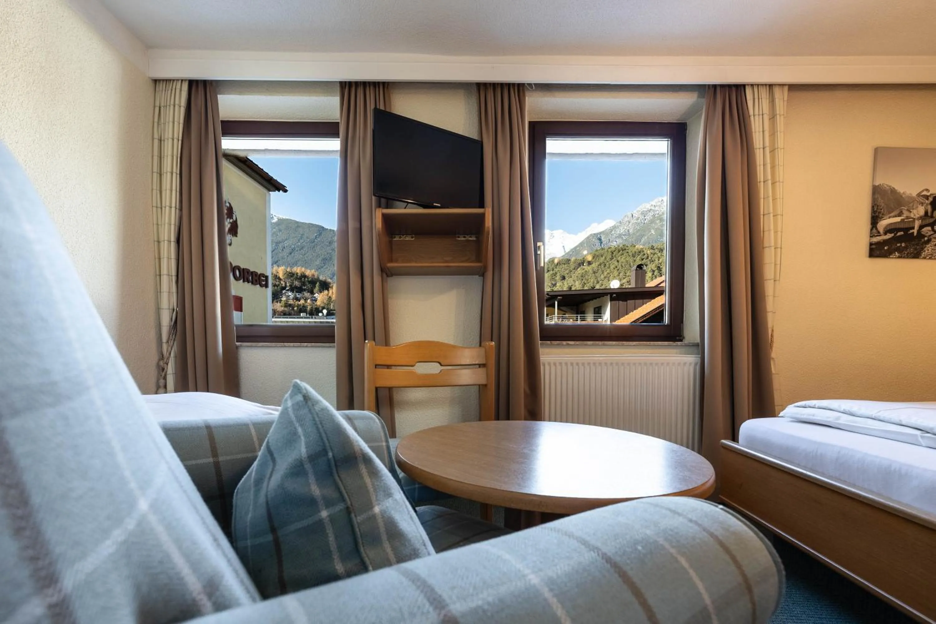 Bed in keyone rooms Tarrenz