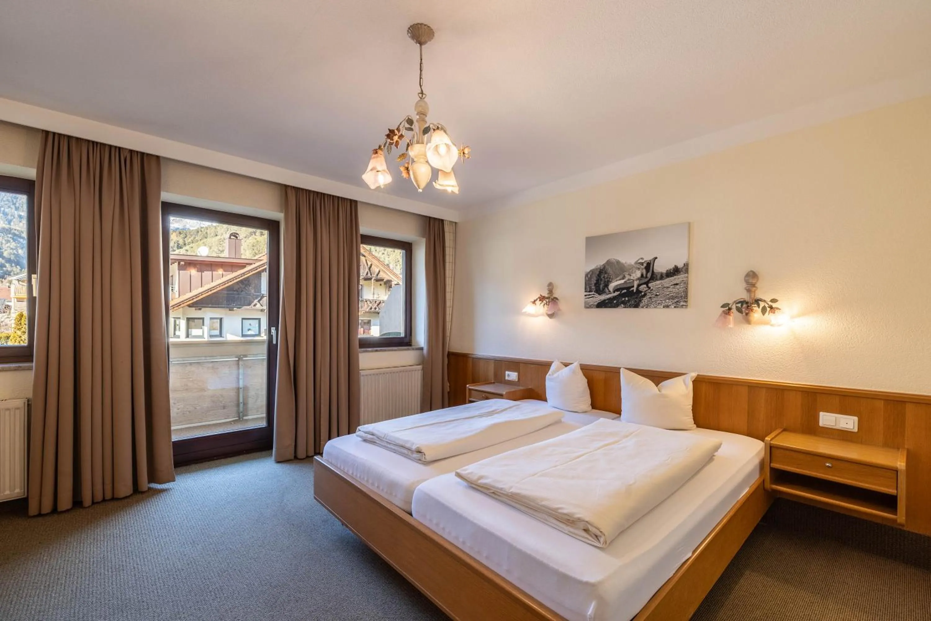 Bed in keyone rooms Tarrenz