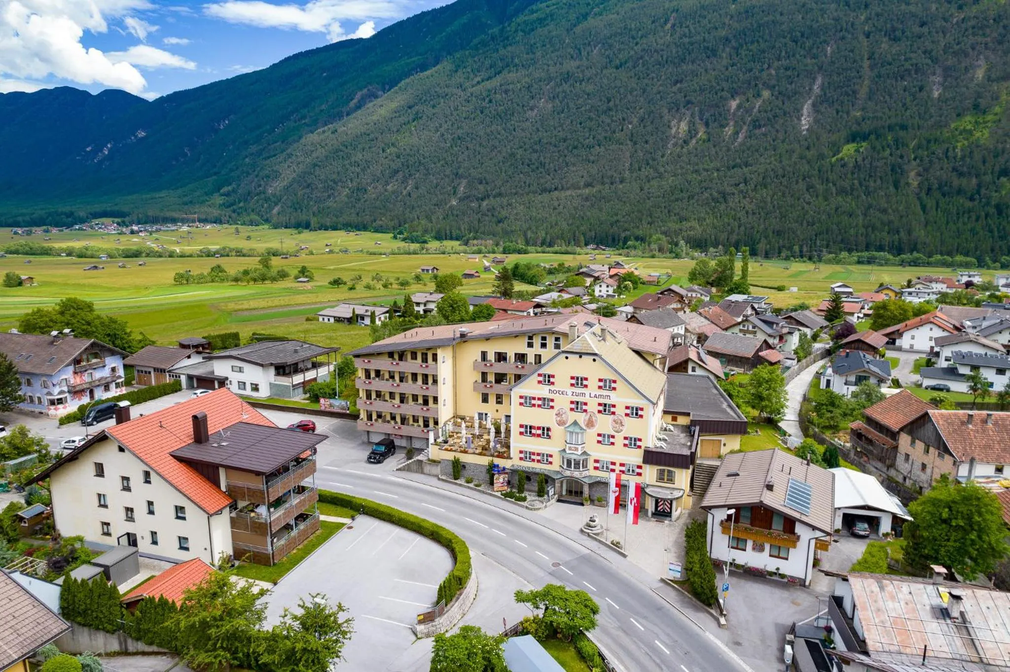 Bird's eye view in Hotel zum Lamm