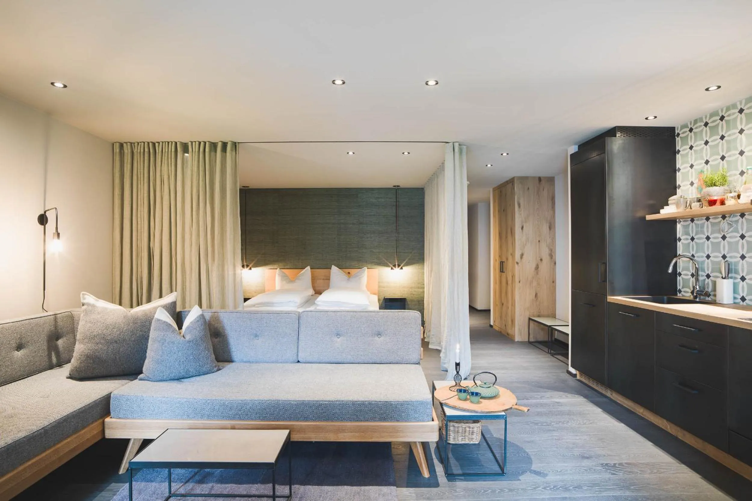 Photo of the whole room, Bed in Schönherr Haus