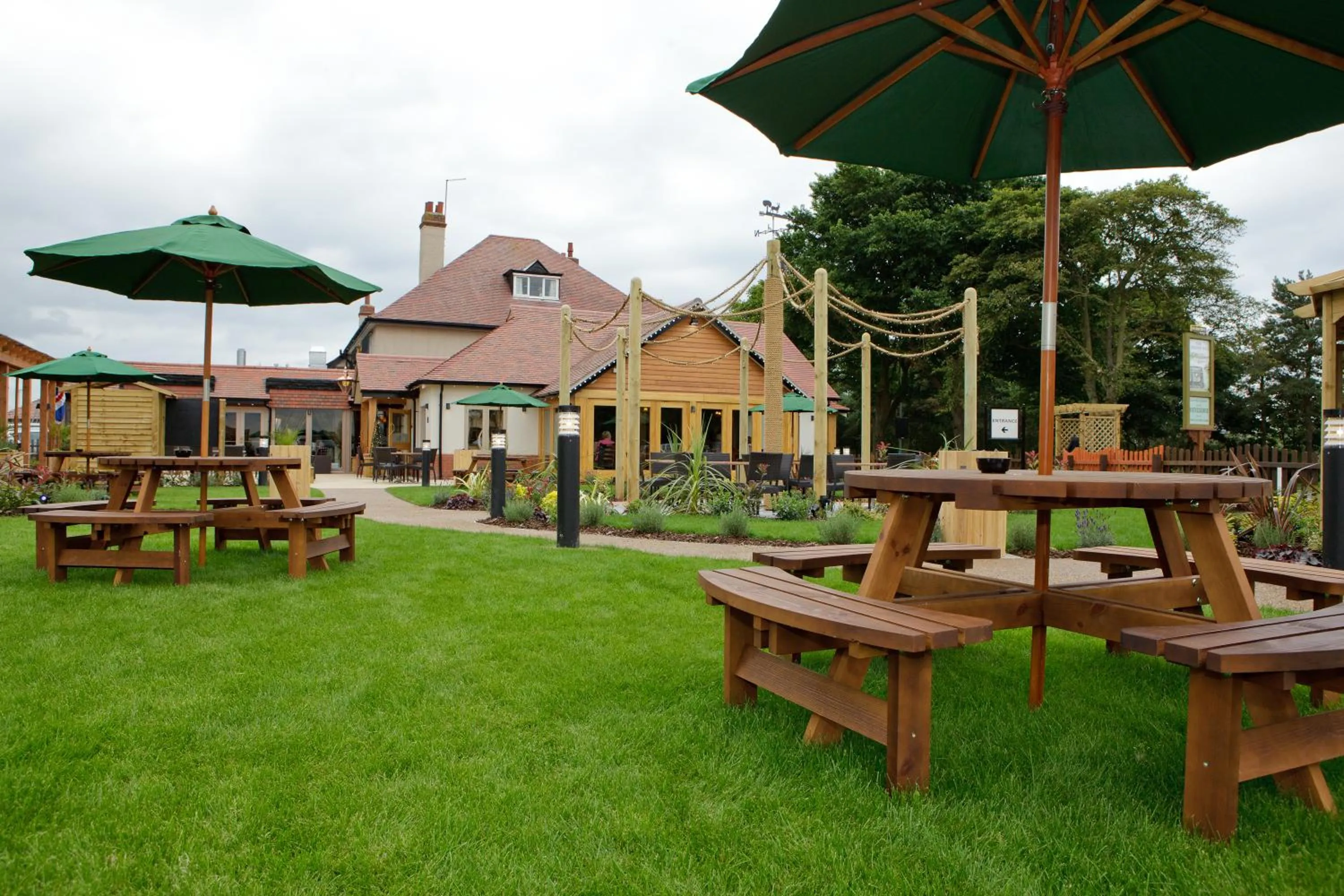 Garden in Lobster Pot, Bridlington by Marston's Inn