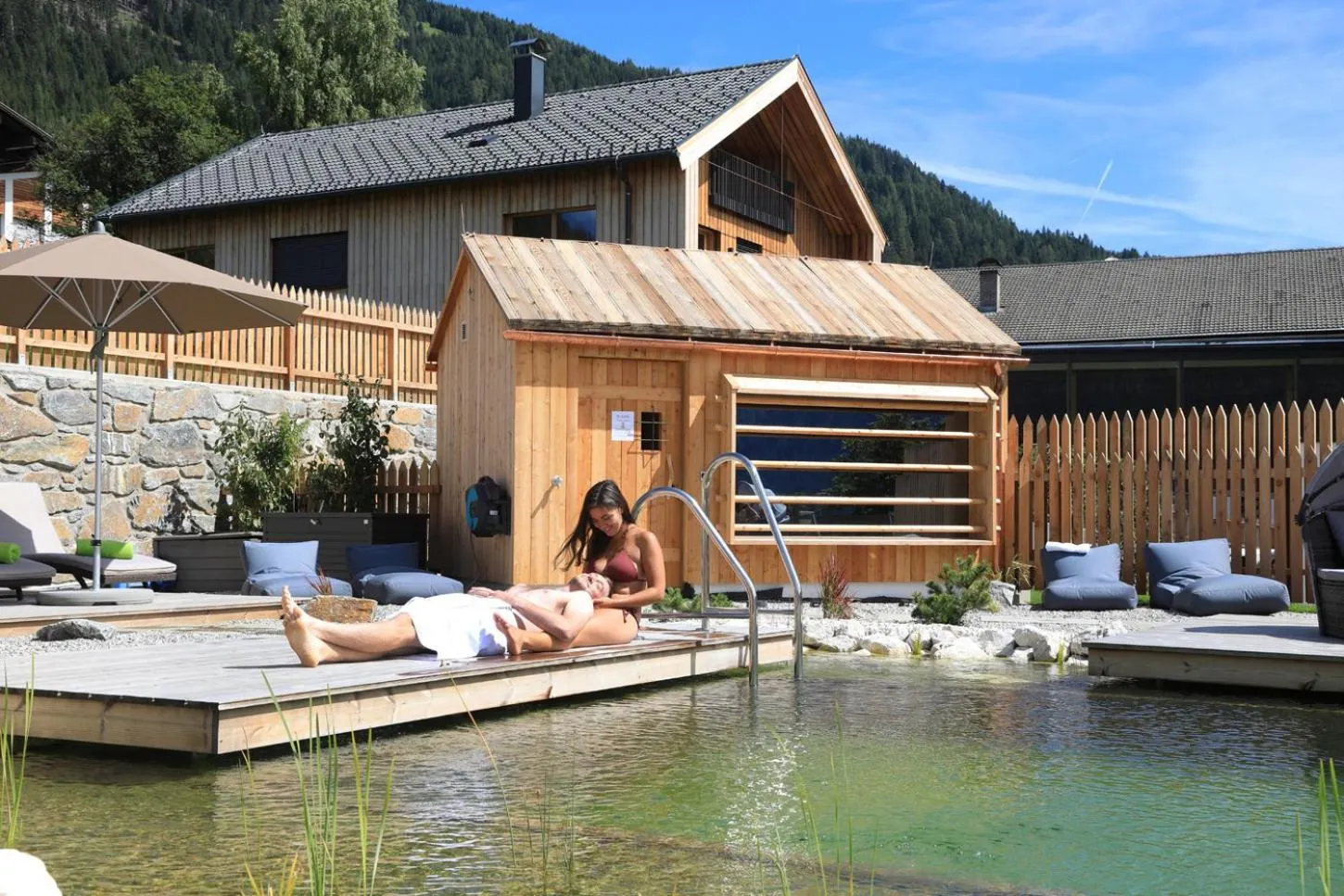 Open Air Bath in Hotel Weiler - Aktiv & Tradition