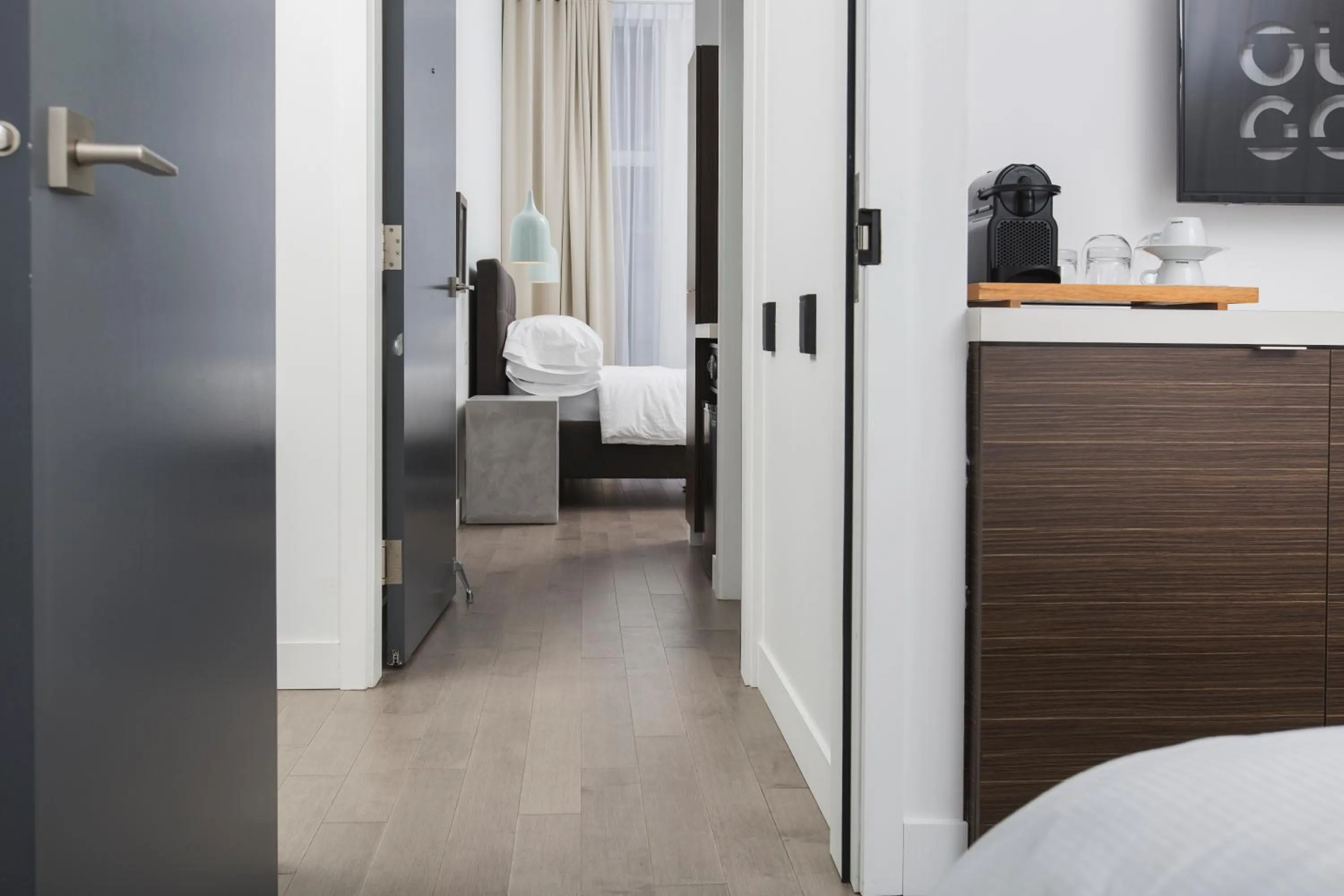 Bedroom, Bed in Hotel Oui GO!