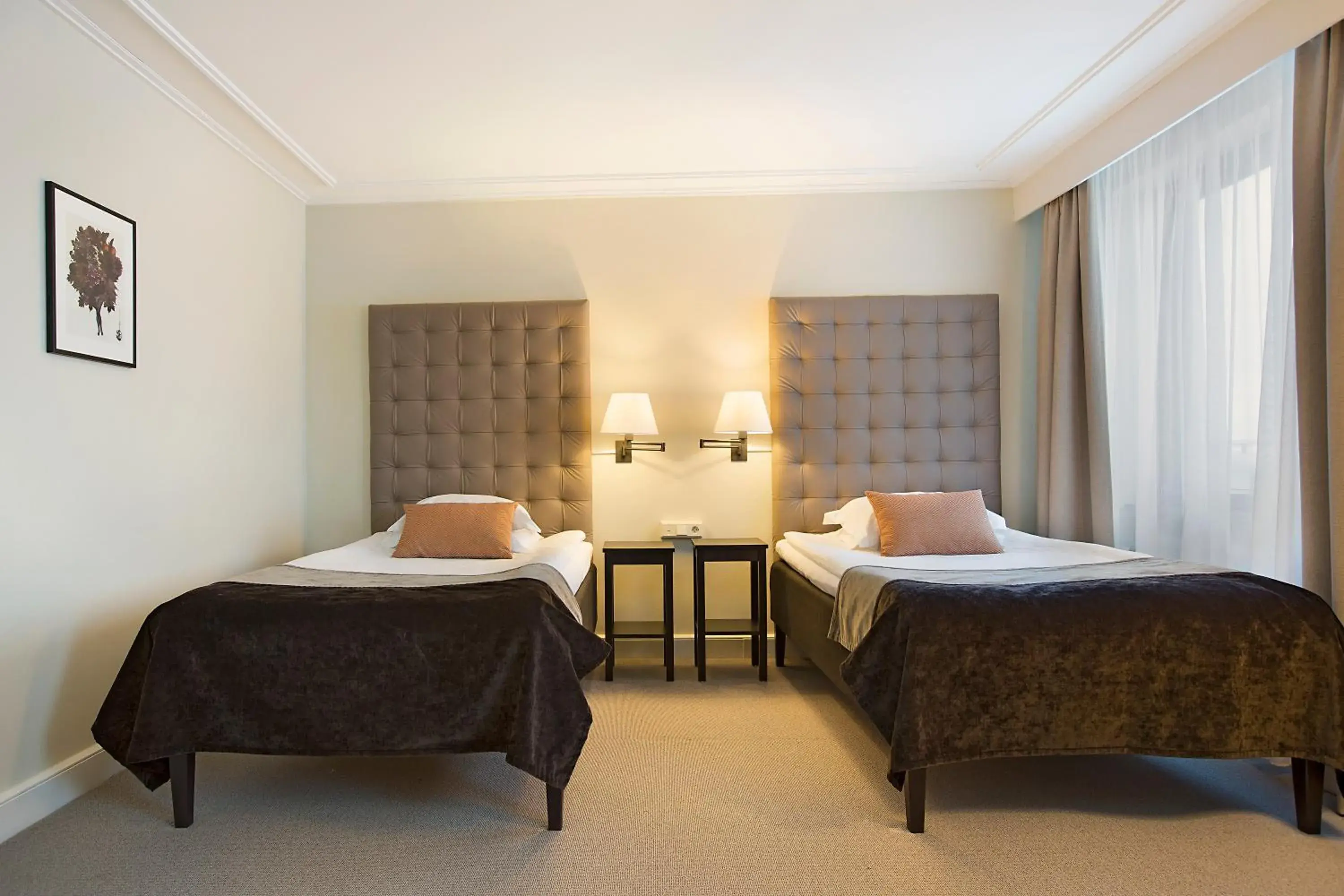 Bedroom, Bed in Elite Stadshotellet Luleå Bedroom, Bed in Elite Stadshotellet Luleå