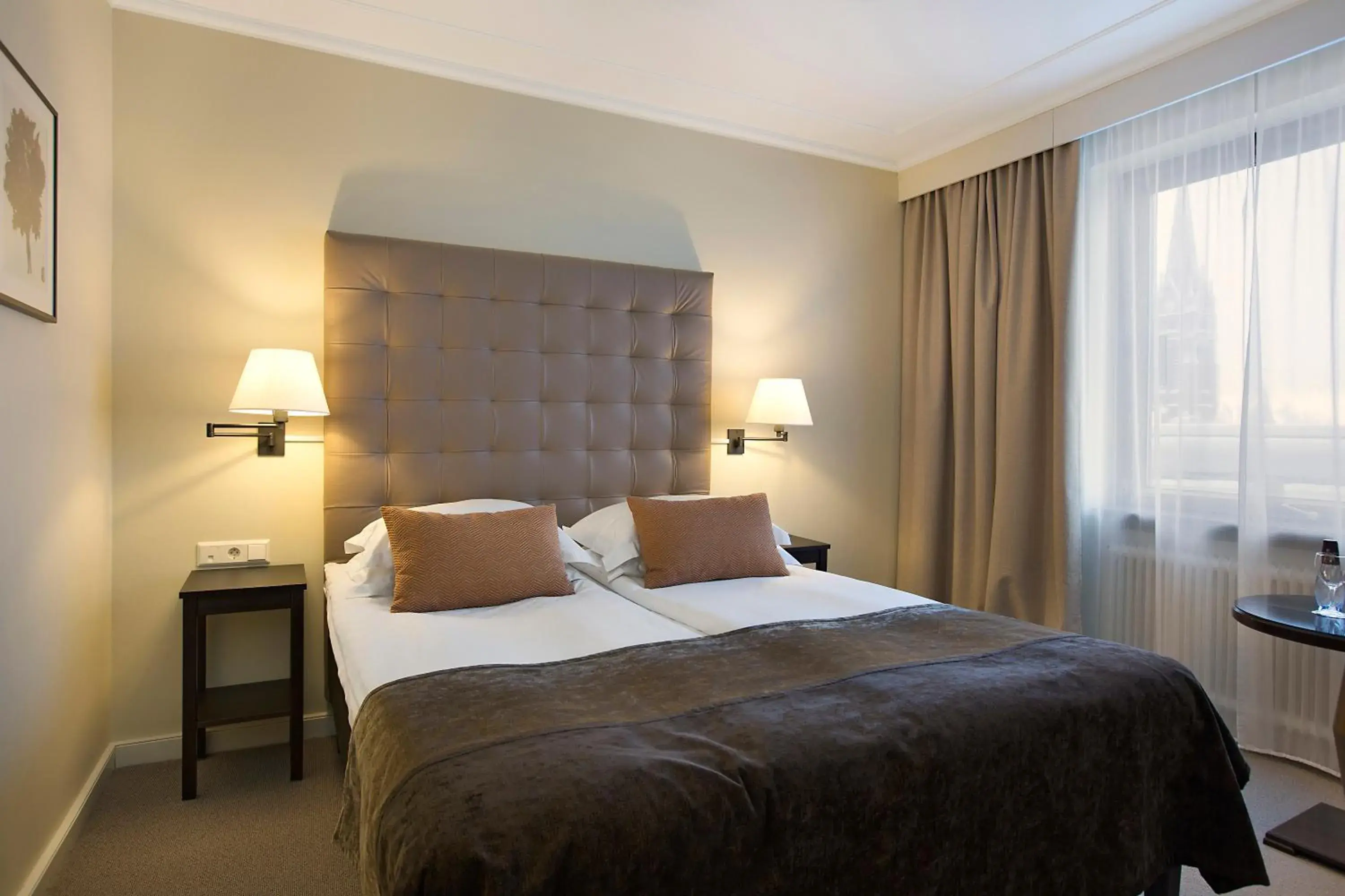 Bedroom, Bed in Elite Stadshotellet Luleå Bedroom, Bed in Elite Stadshotellet Luleå