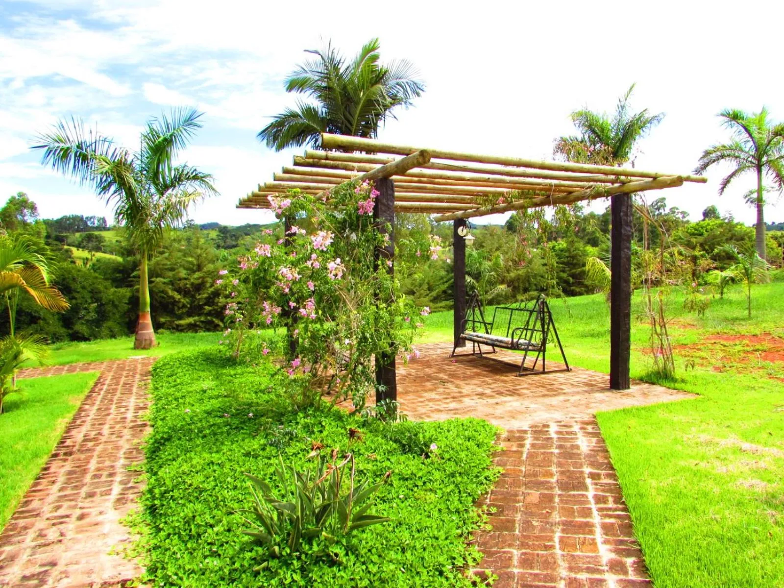 Garden in Hotel Fazenda Topada