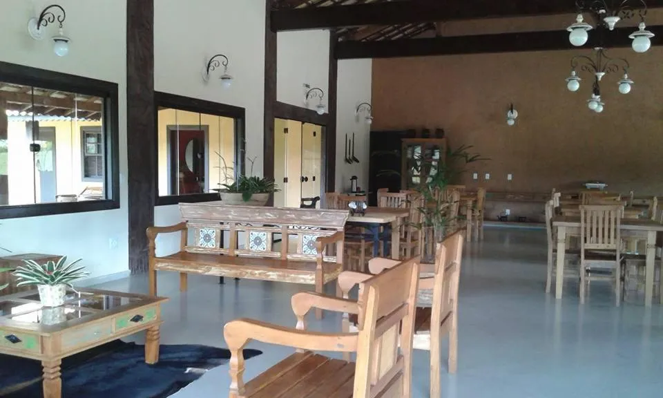 Communal lounge/ TV room in Hotel Fazenda Topada