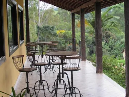 Balcony/Terrace in Hotel Fazenda Topada