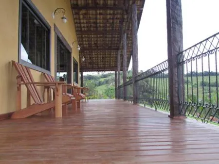 Balcony/Terrace in Hotel Fazenda Topada