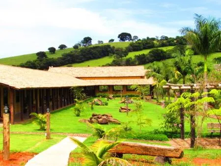 Garden view in Hotel Fazenda Topada