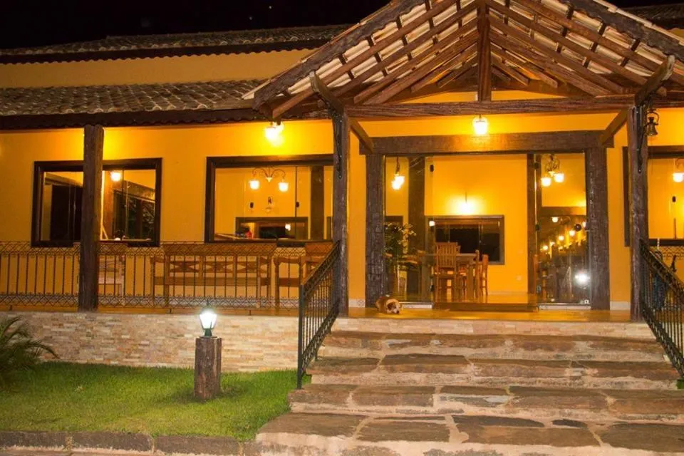 Lobby or reception in Hotel Fazenda Topada