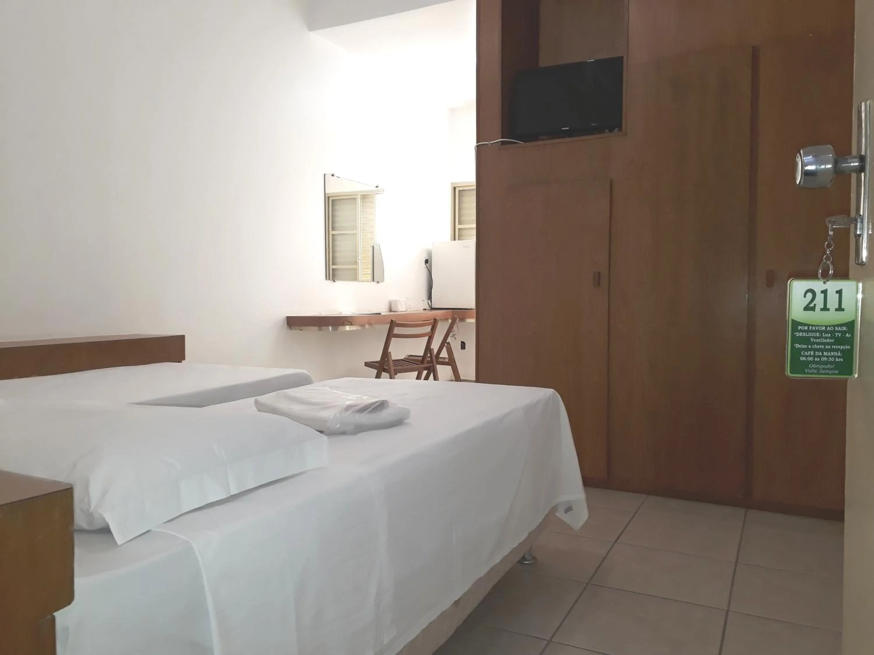 Bed in Minas Palace Hotel