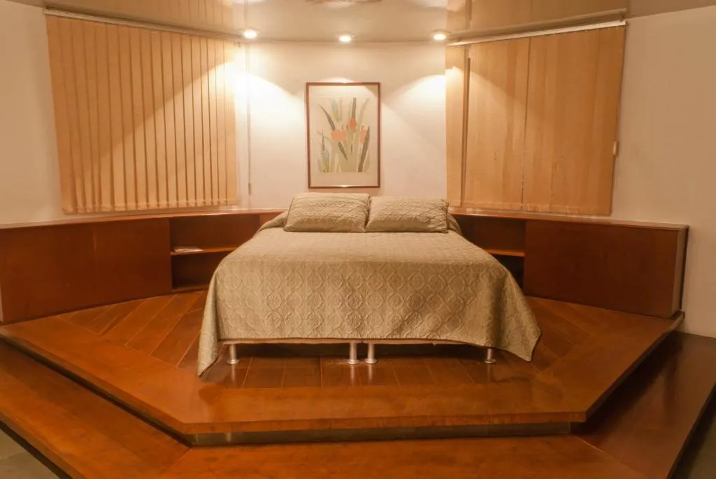 Bed in Minas Palace Hotel