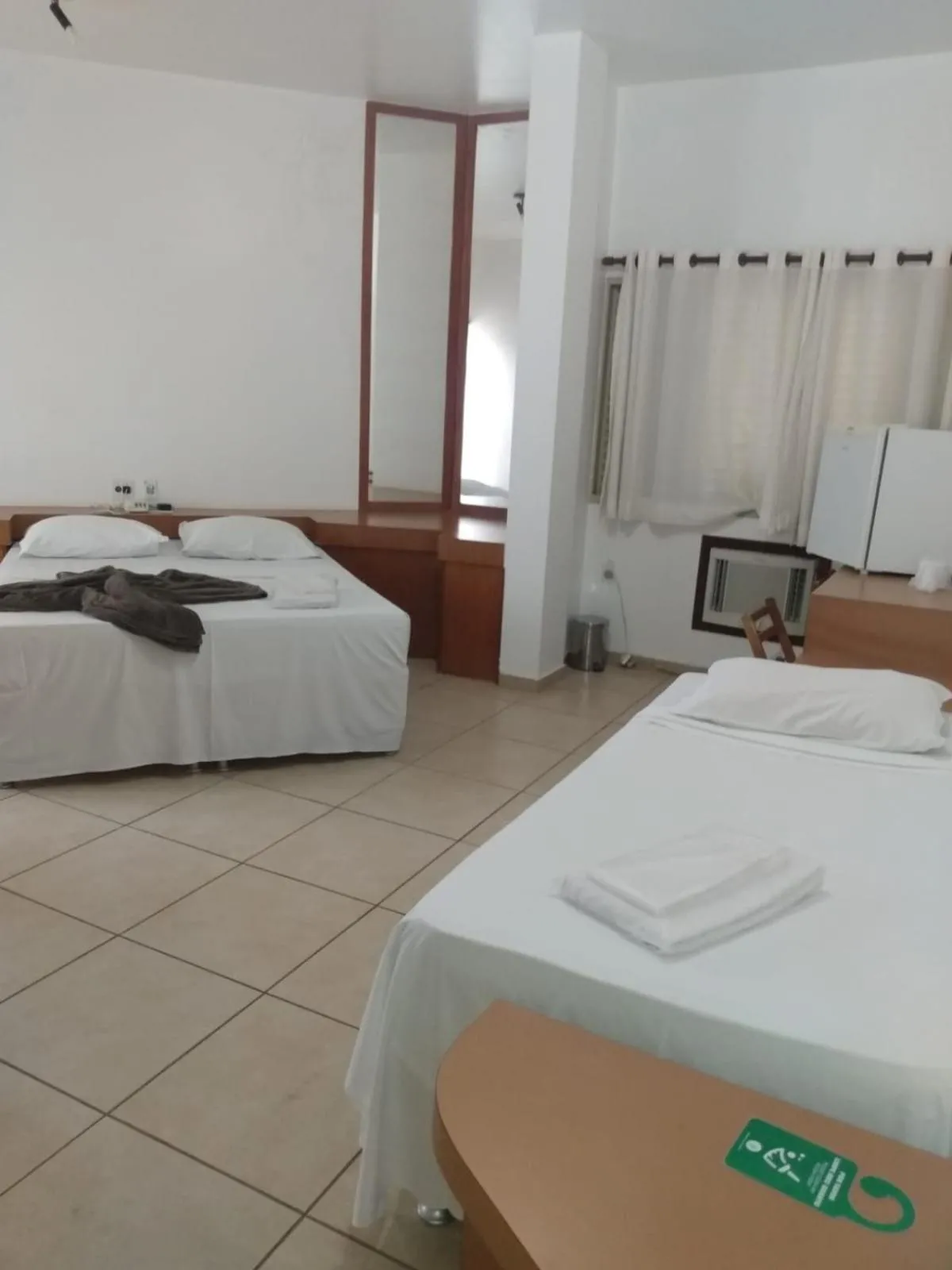 Bed in Minas Palace Hotel