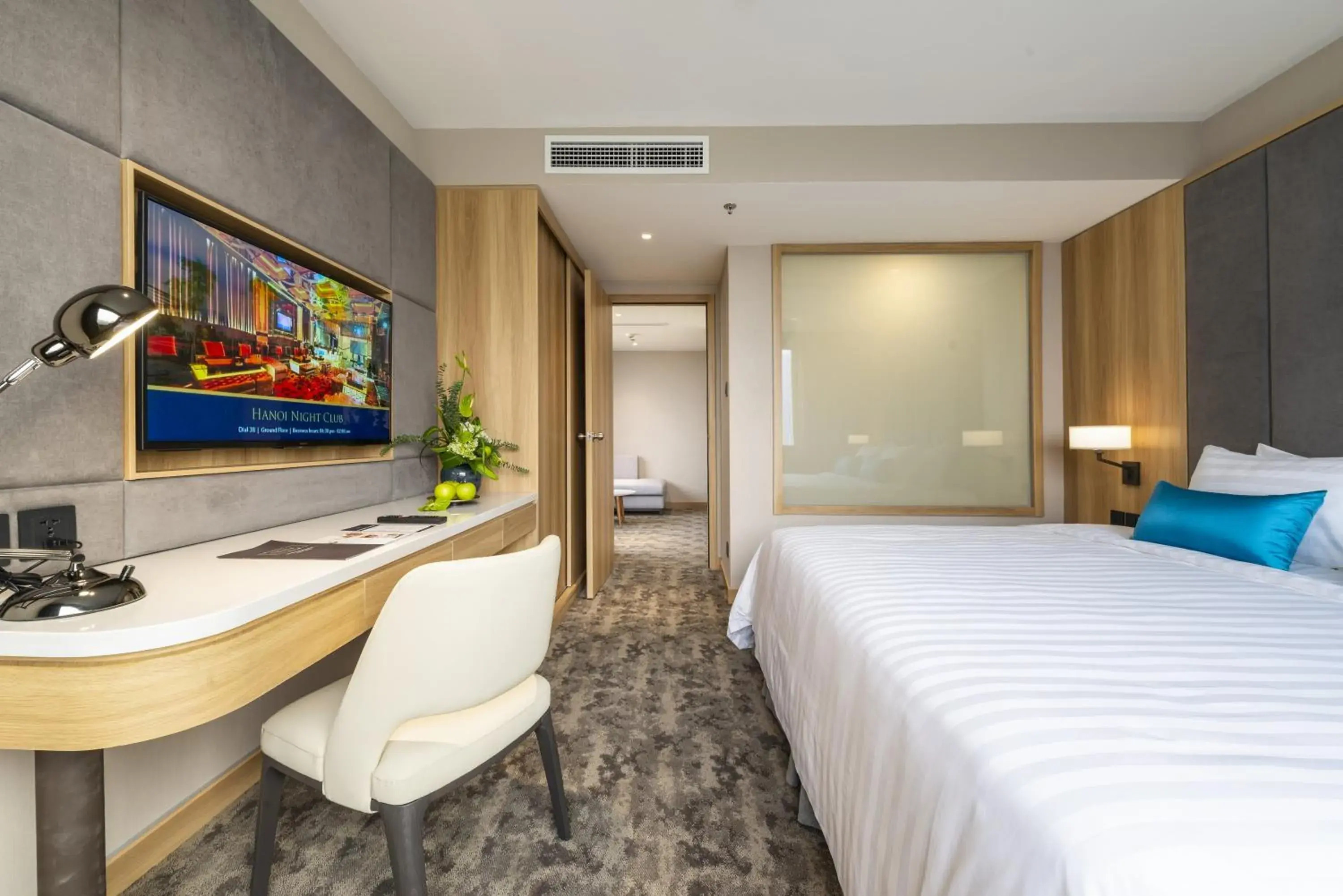 Photo of the whole room, Bed in Hanoi Hotel Photo of the whole room, Bed in Hanoi Hotel