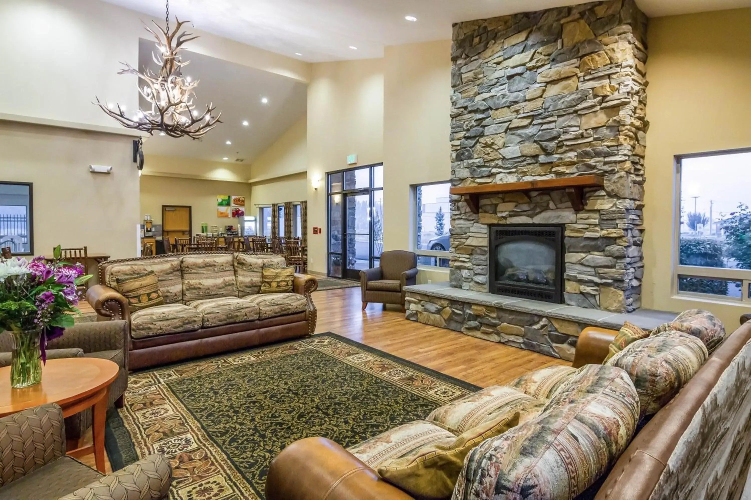 Lobby or reception in Quality Inn Selah North Park Lobby or reception in Quality Inn Selah North Park