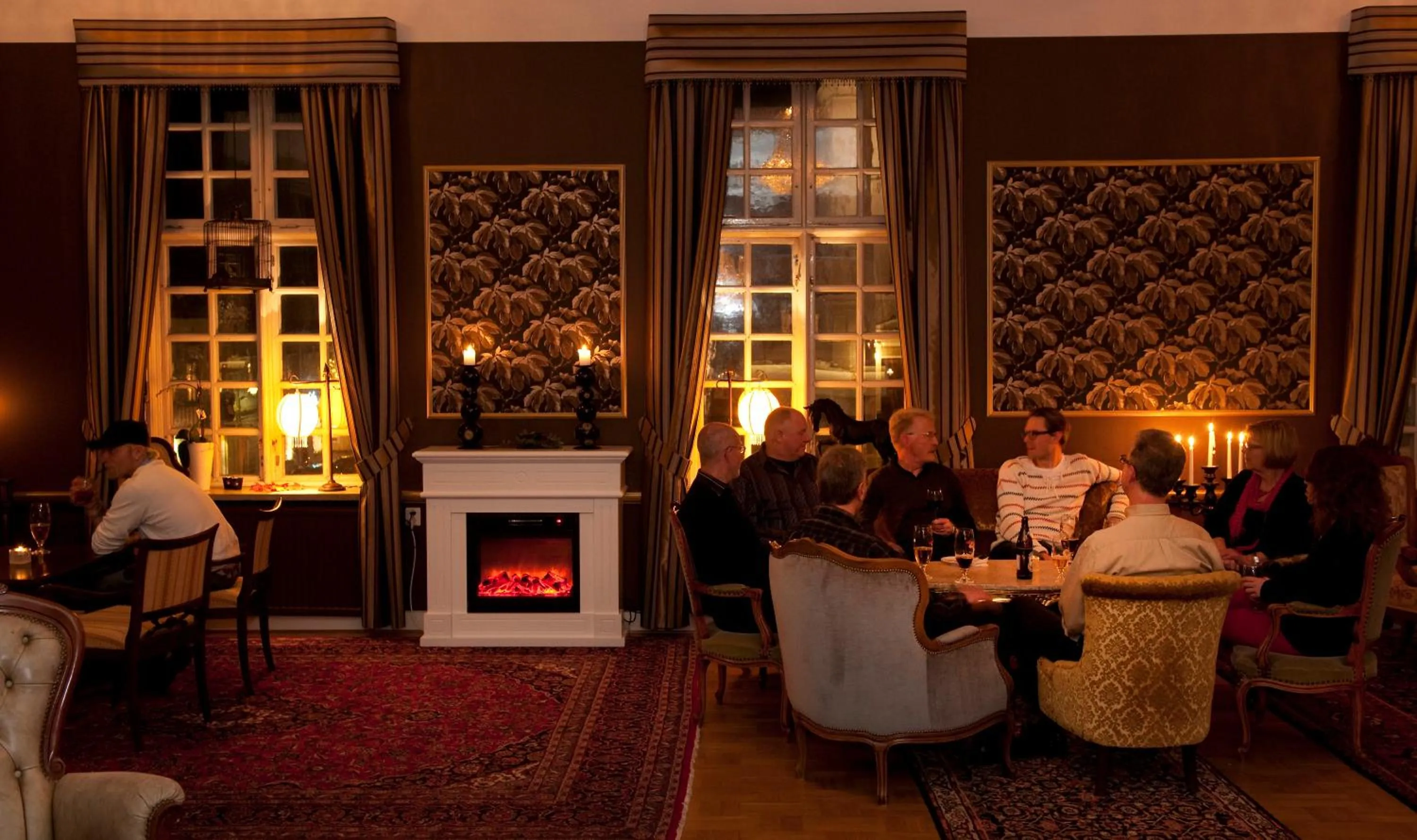 Living room in Eksjö Stadshotell