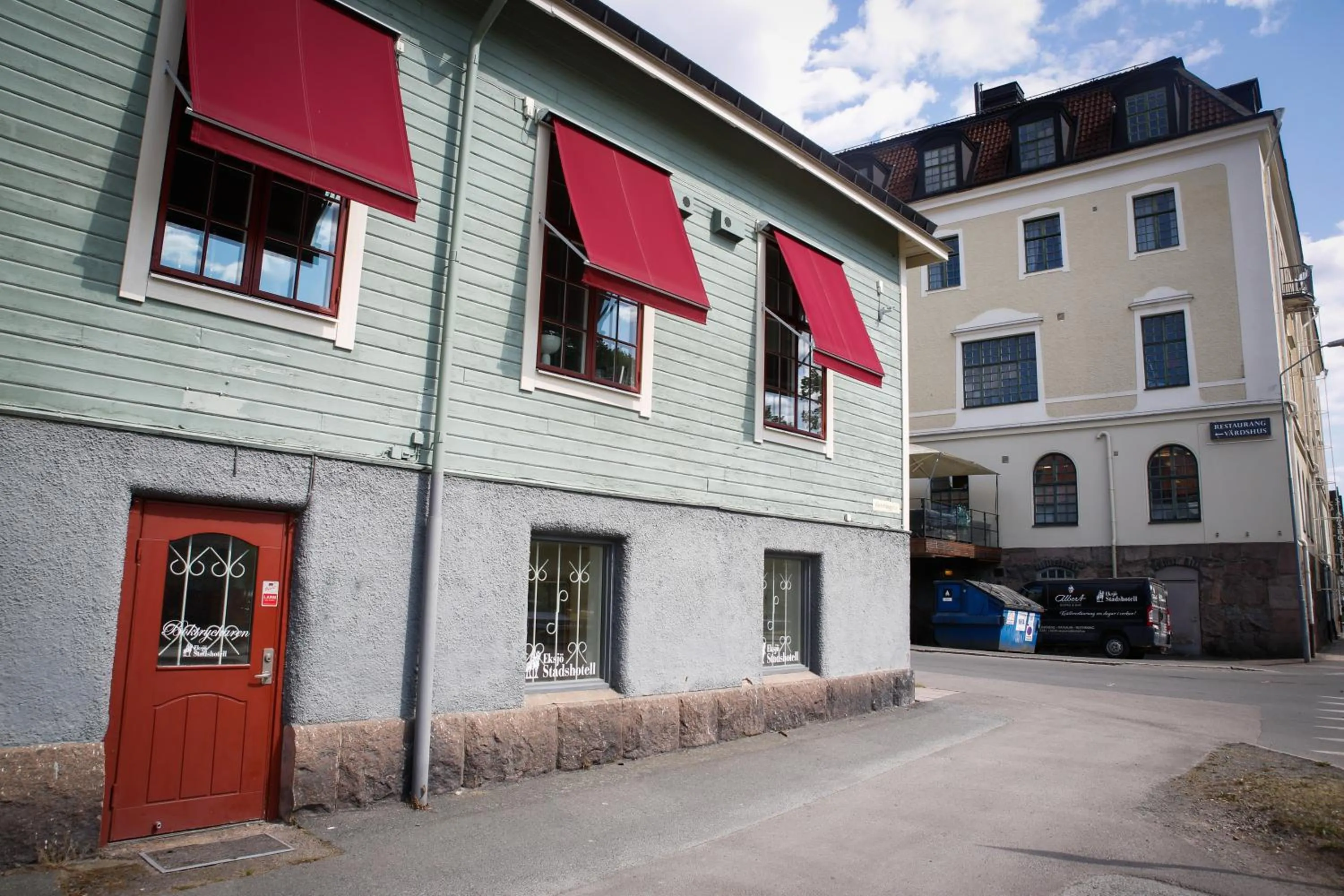 Property building in Eksjö Stadshotell