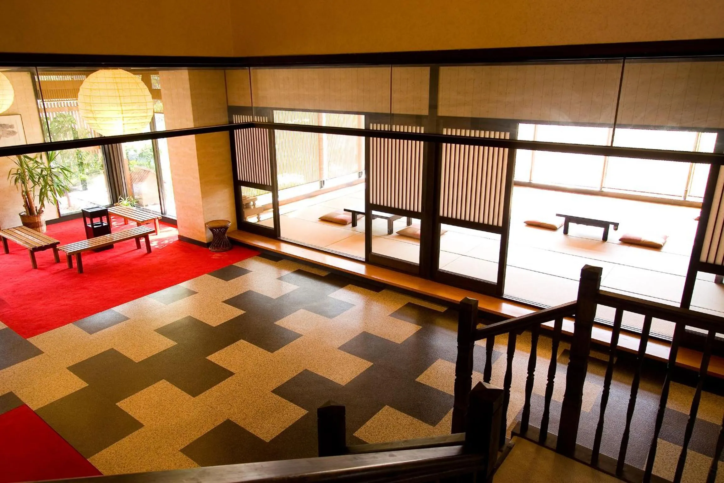 Lobby or reception in Ryouri no yado Ginrin
