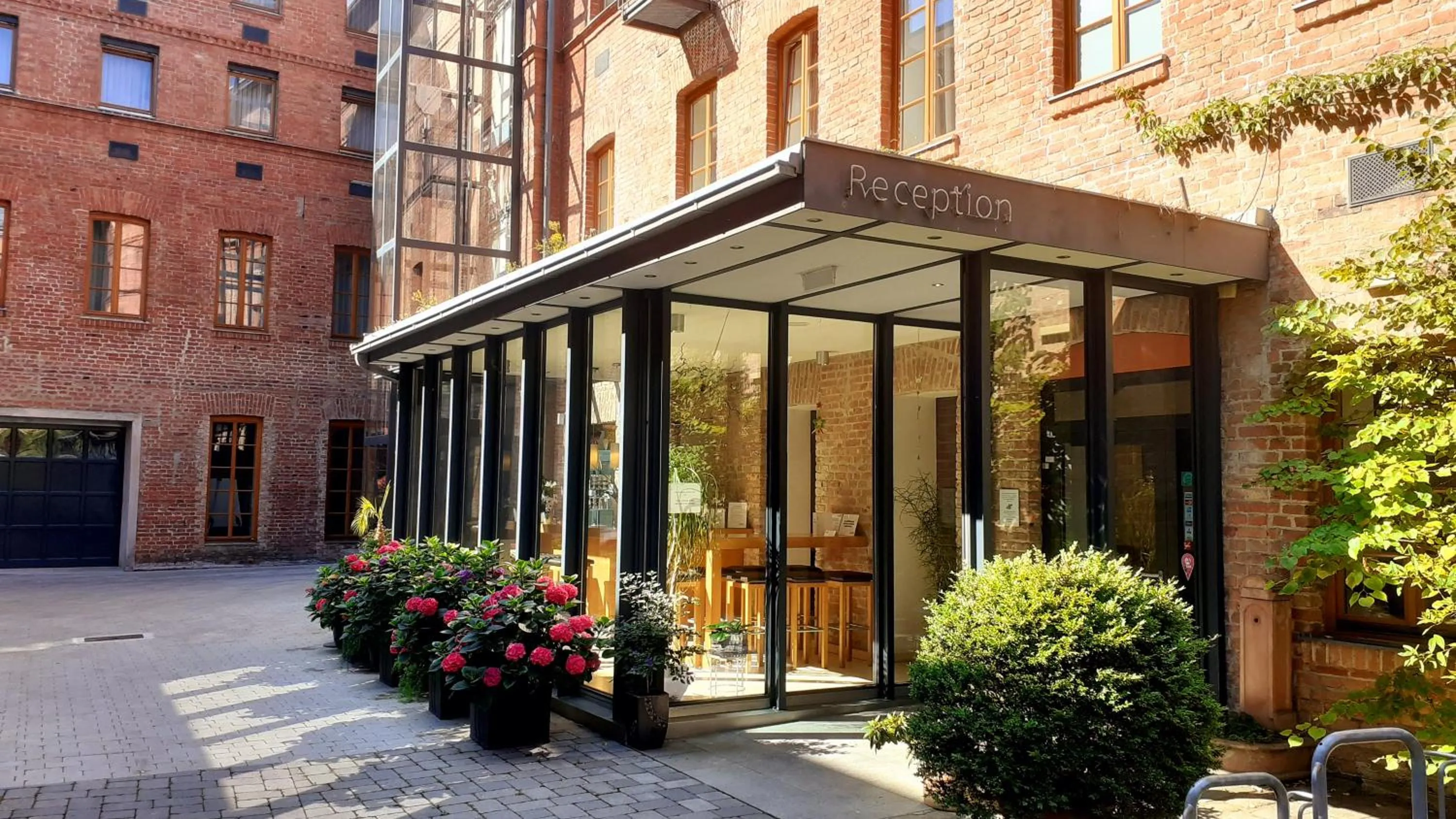 Facade/entrance in Hotel Fabrik Wien