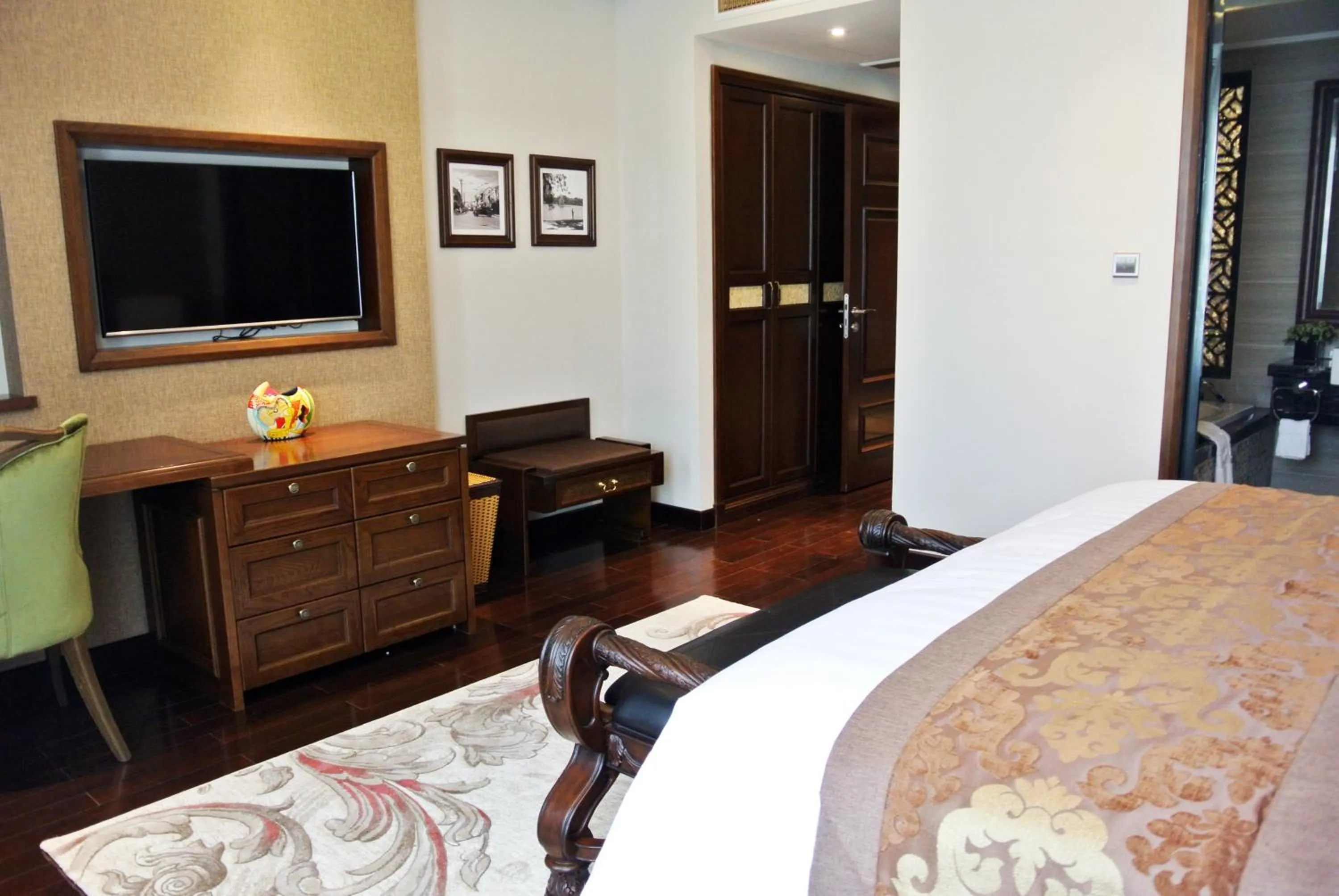 Bedroom, Bed in JB Serviced Apartment