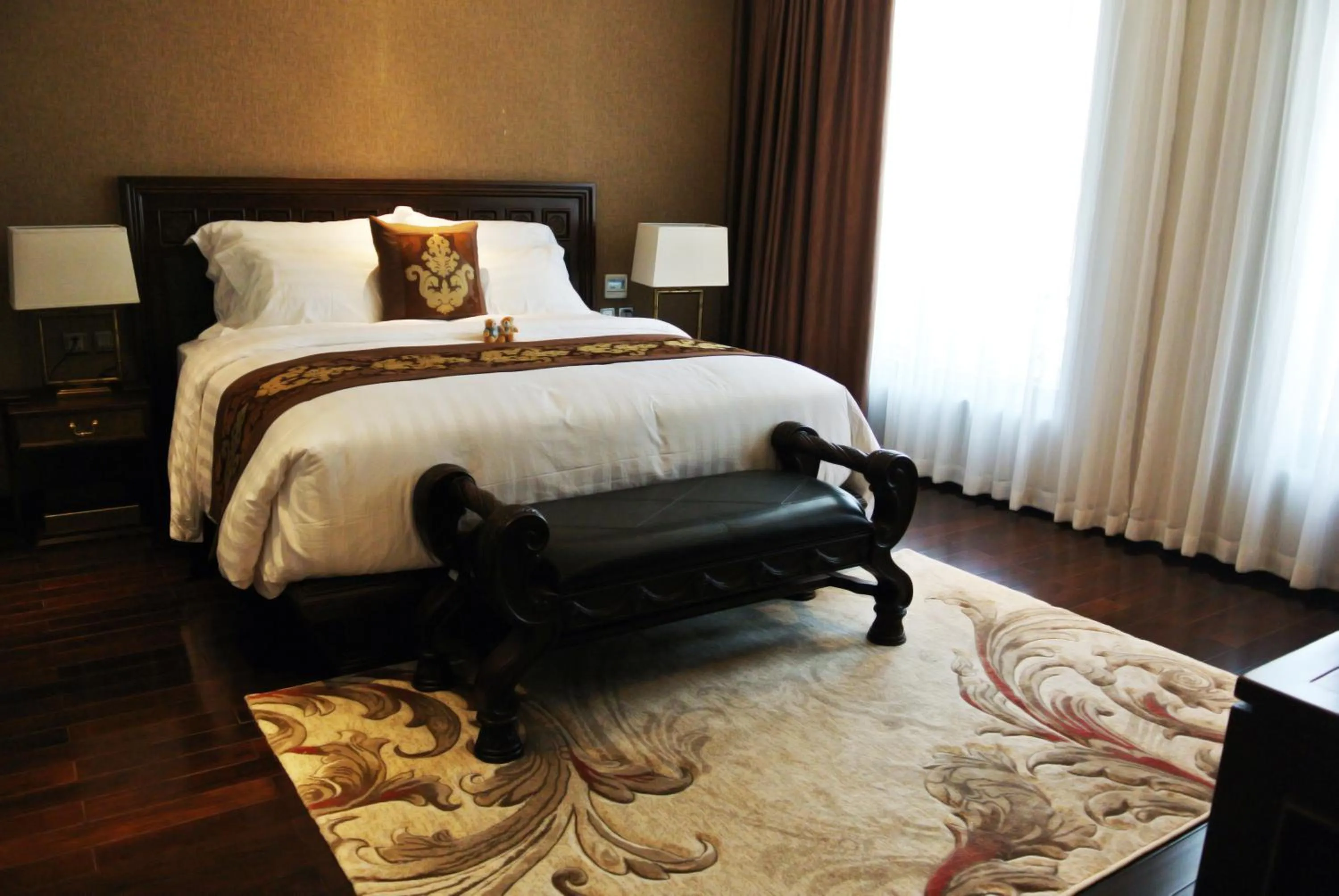 Bed in JB Serviced Apartment