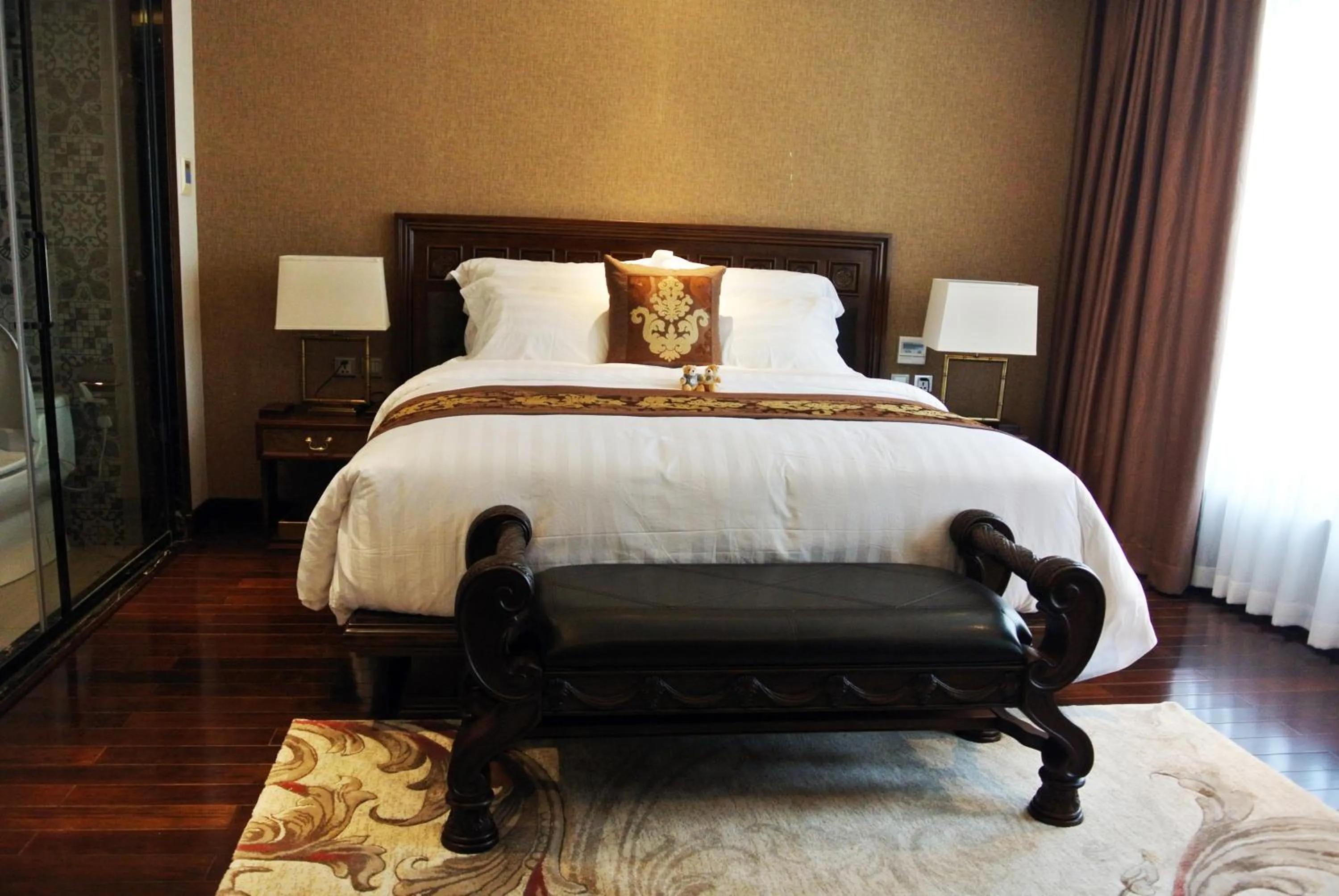 Bed in JB Serviced Apartment