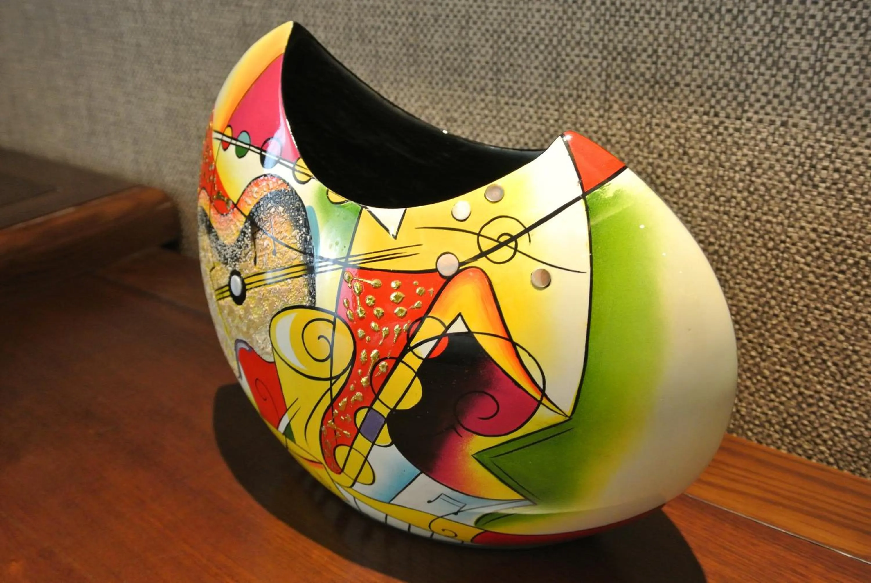 Decorative detail in JB Serviced Apartment