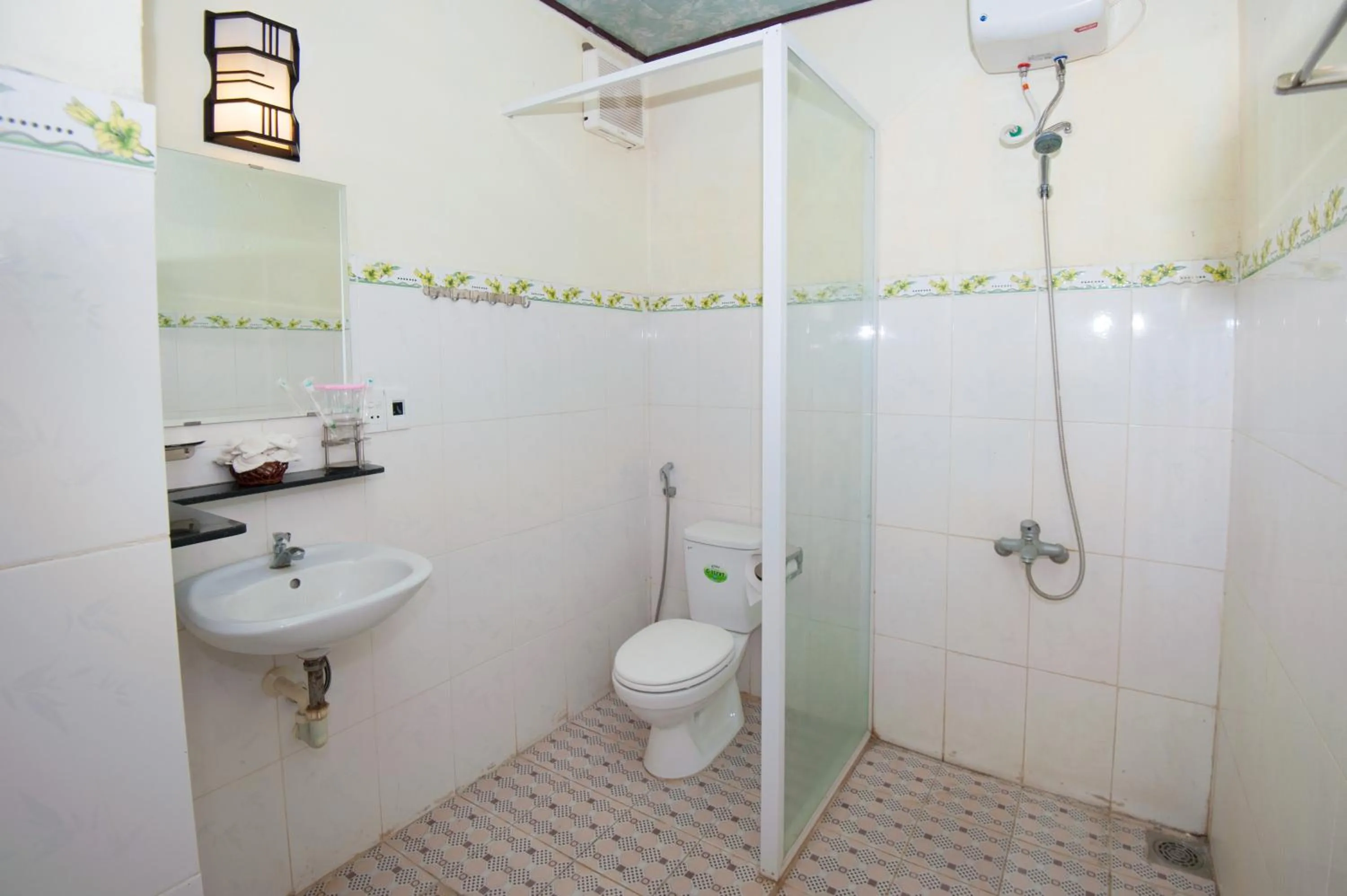 Decorative detail in Bougain Villeas Homestay