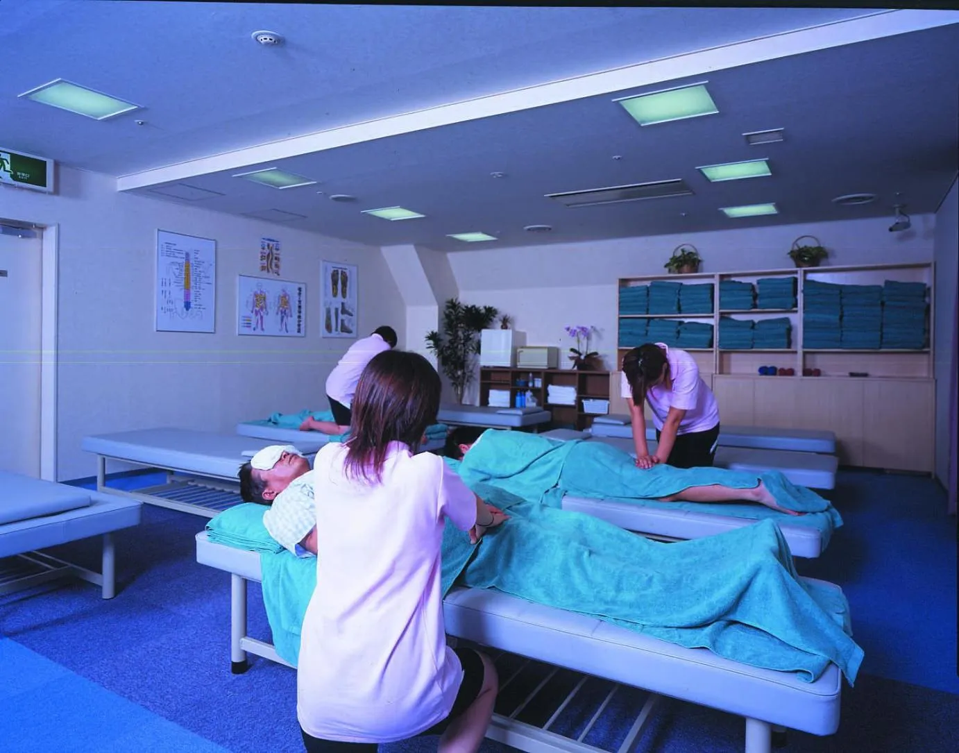 Massage in Capsule&Spa Grand Sauna Shinsaibashi