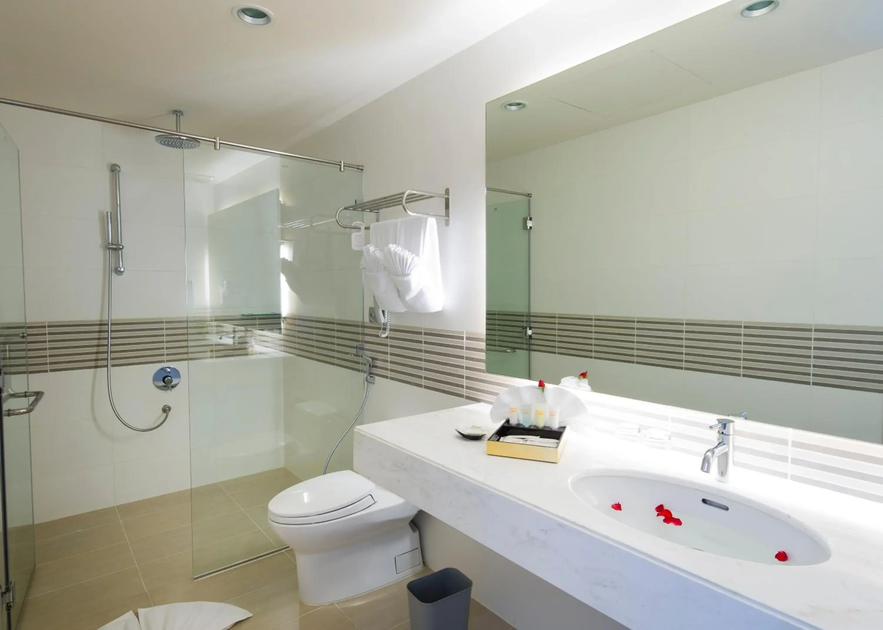 Bathroom in Liberty Central Saigon Centre Hotel Bathroom in Liberty Central Saigon Centre Hotel