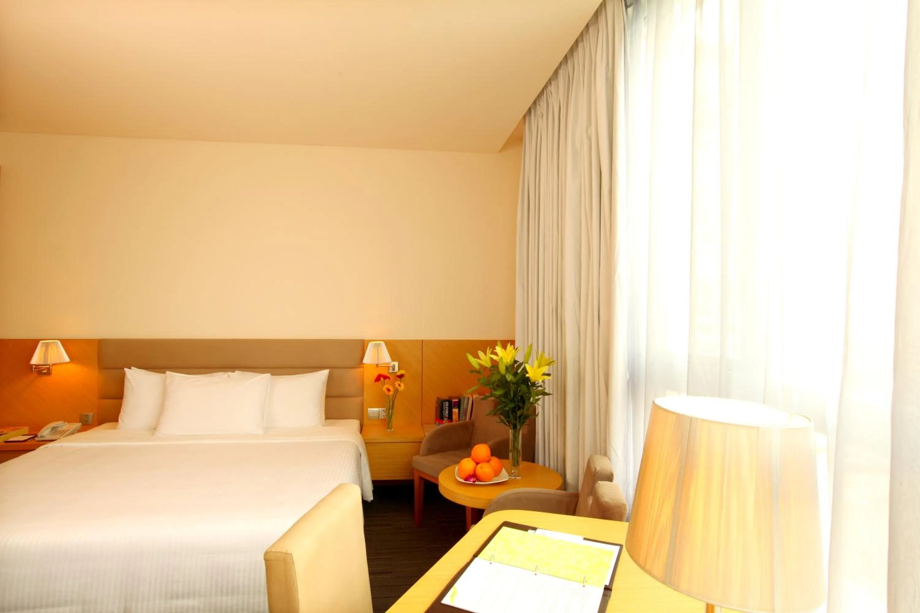 Bed in Liberty Central Saigon Centre Hotel