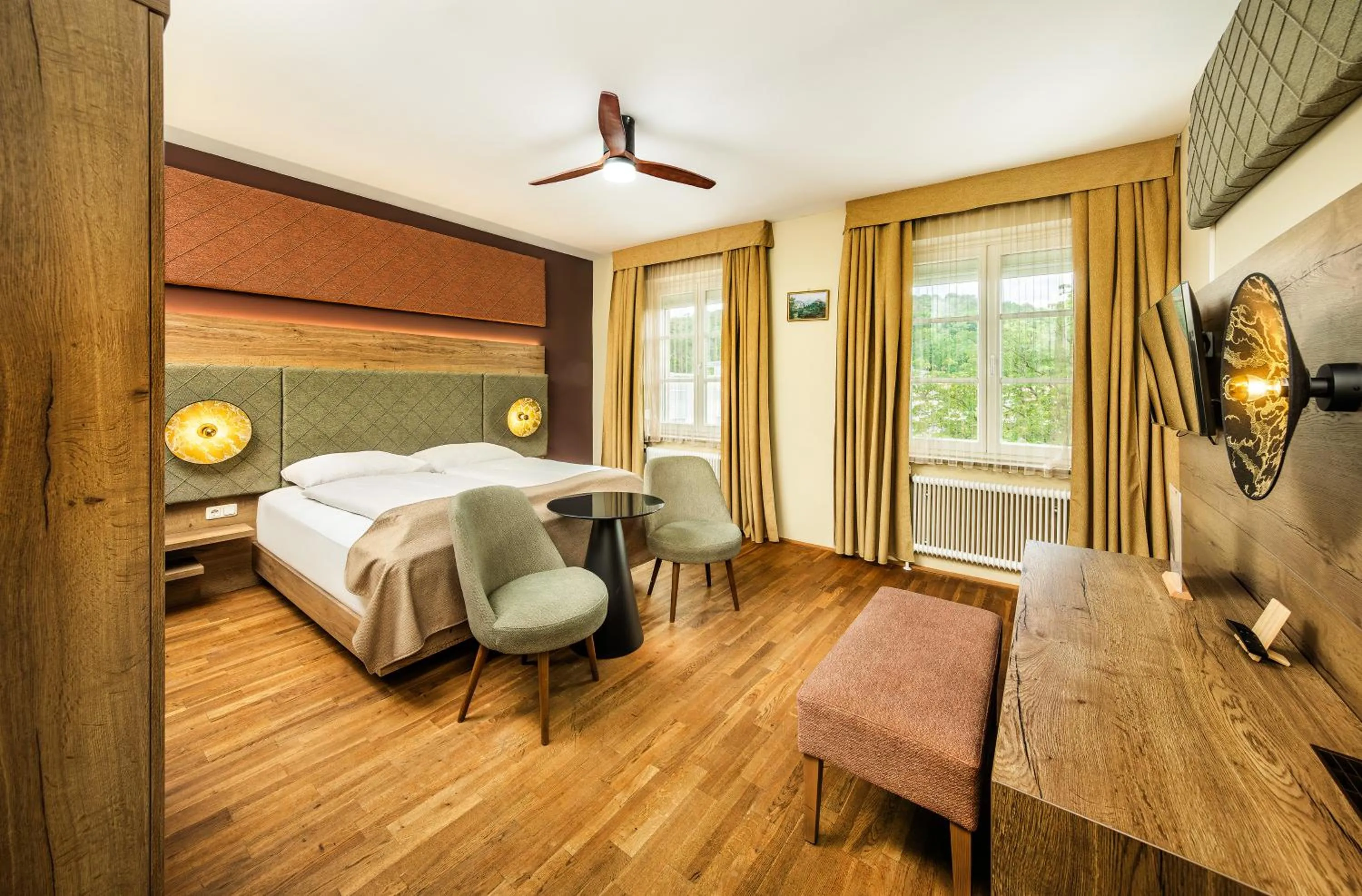 Bed in Das Gutenbrunn Thermen & Sporthotel