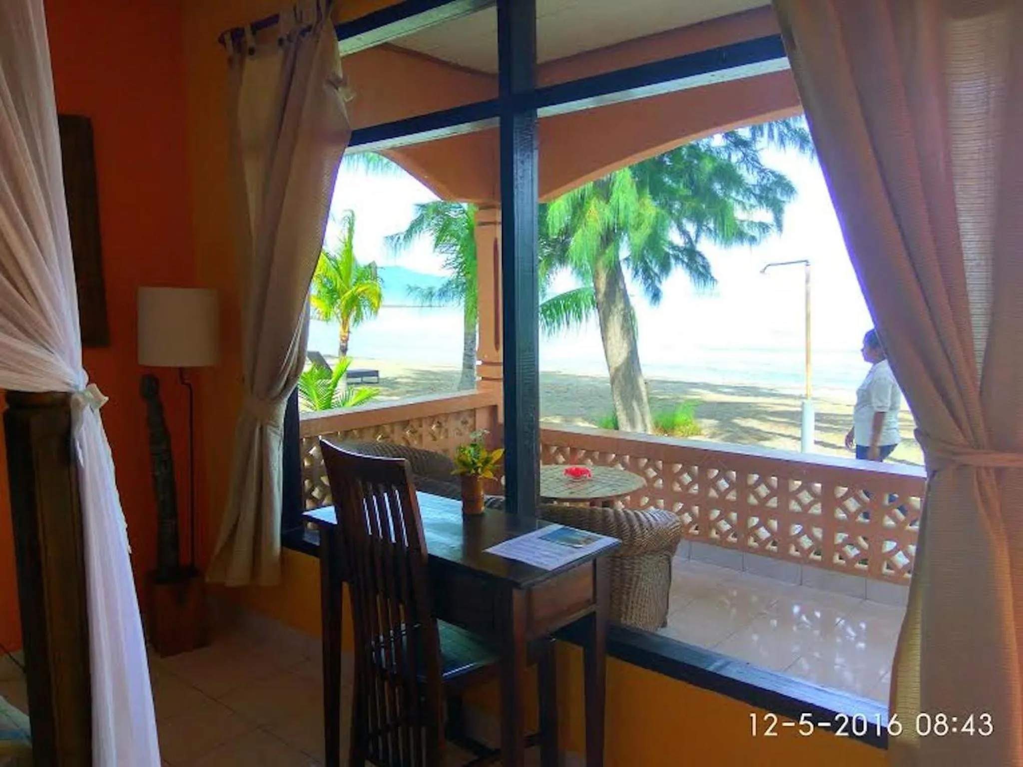 Balcony/Terrace in Sea World Club Beach Resort & Dive Center, RESORT THAT SUPPORTS THE POOR