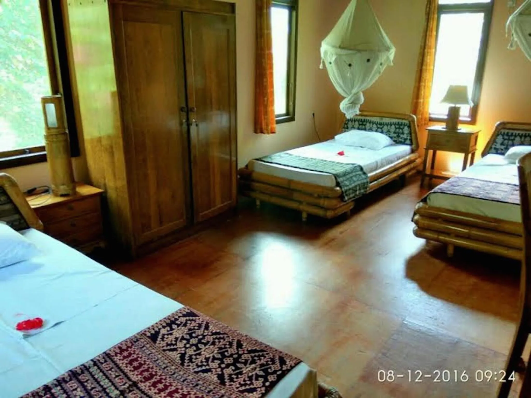 Bed in Sea World Club Beach Resort & Dive Center, RESORT THAT SUPPORTS THE POOR