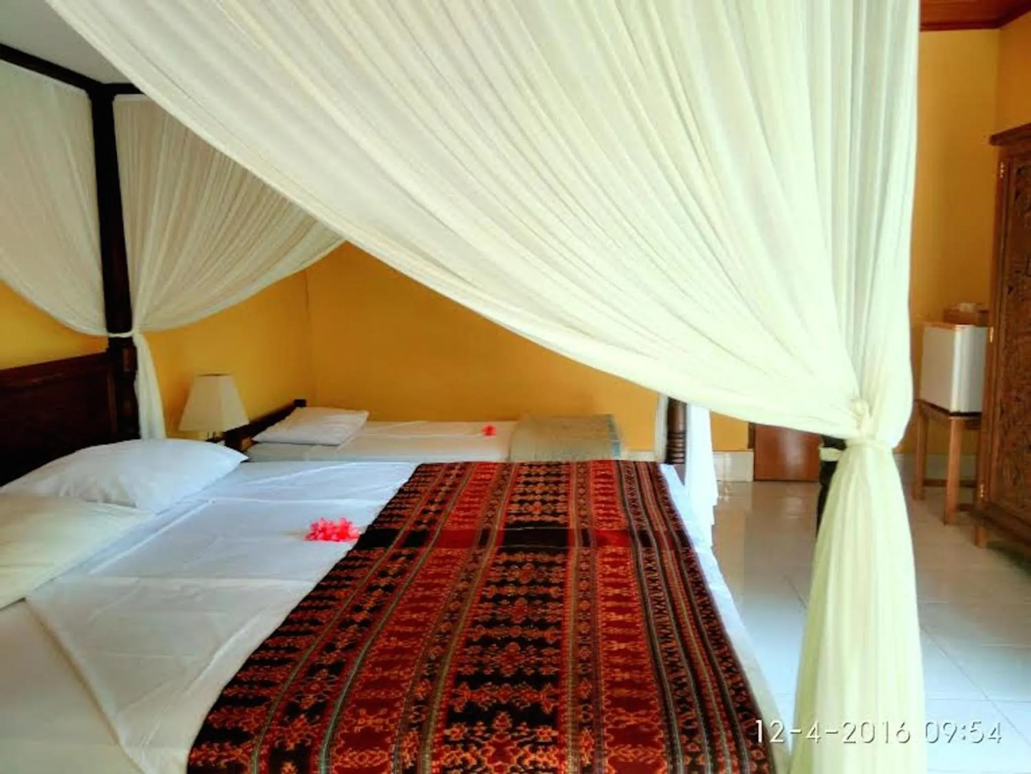 Bed in Sea World Club Beach Resort & Dive Center, RESORT THAT SUPPORTS THE POOR