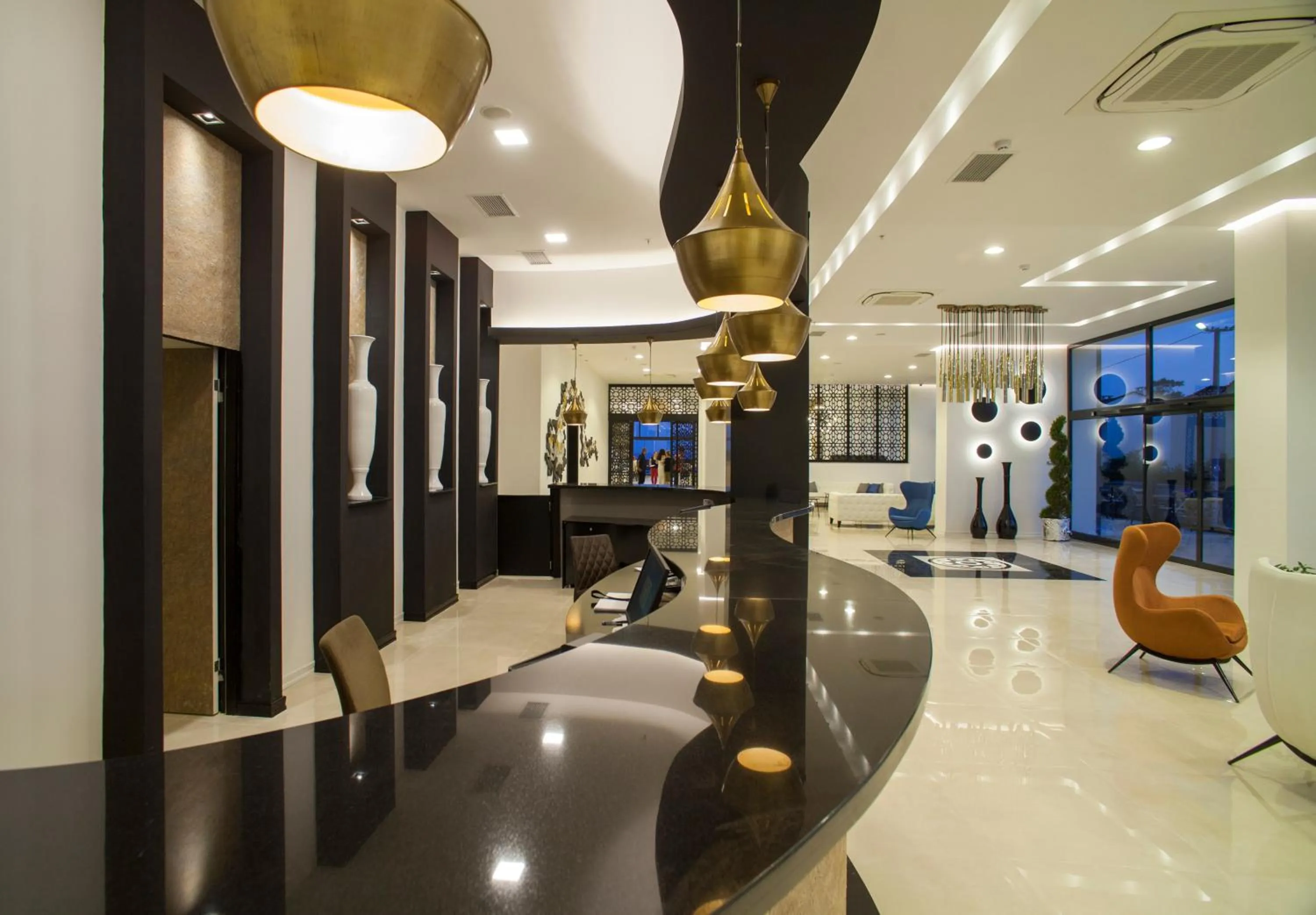 Lobby or reception, Lounge/Bar in Hotel Musho