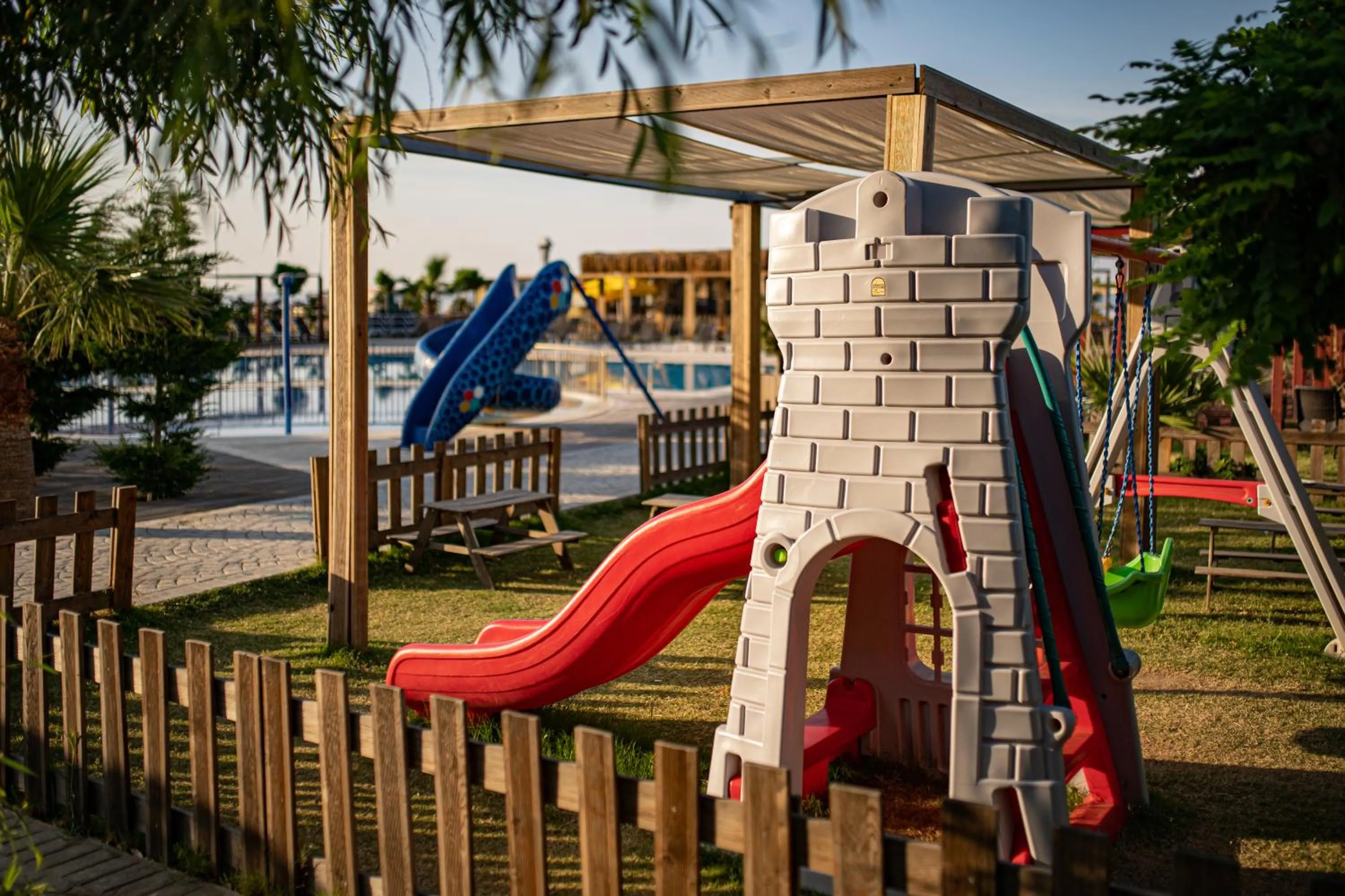 Children play ground, Children's Play Area in Hotel Musho
