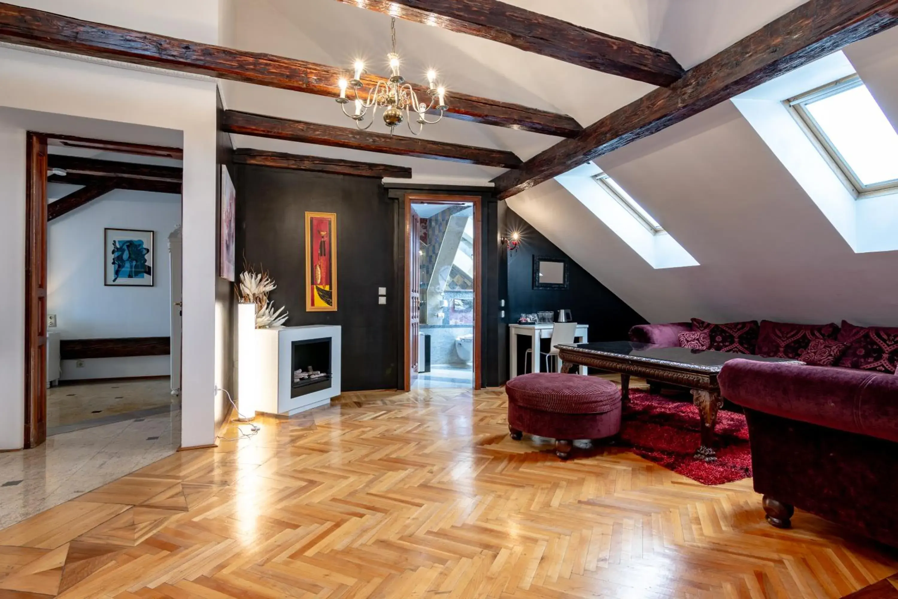 Living room in EKONO By Leva Hotel Strasser Living room in EKONO By Leva Hotel Strasser