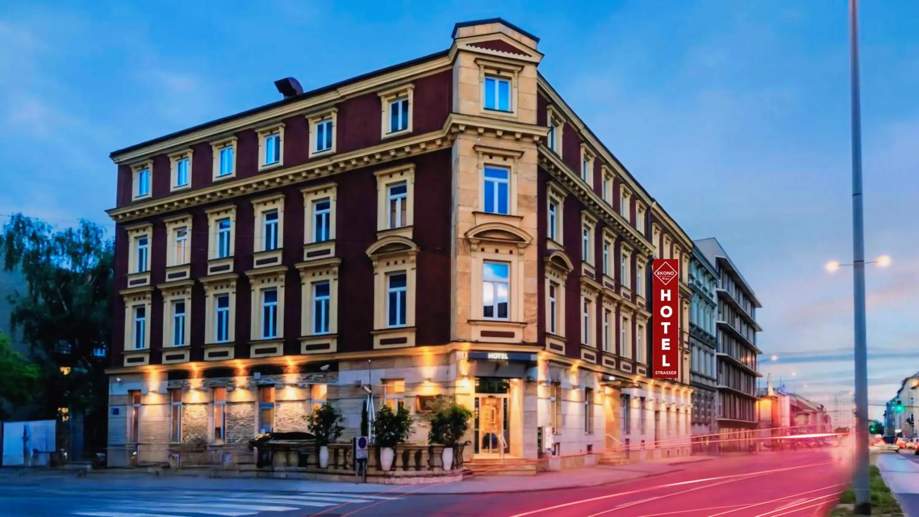 Property building in EKONO By Leva Hotel Strasser Property building in EKONO By Leva Hotel Strasser