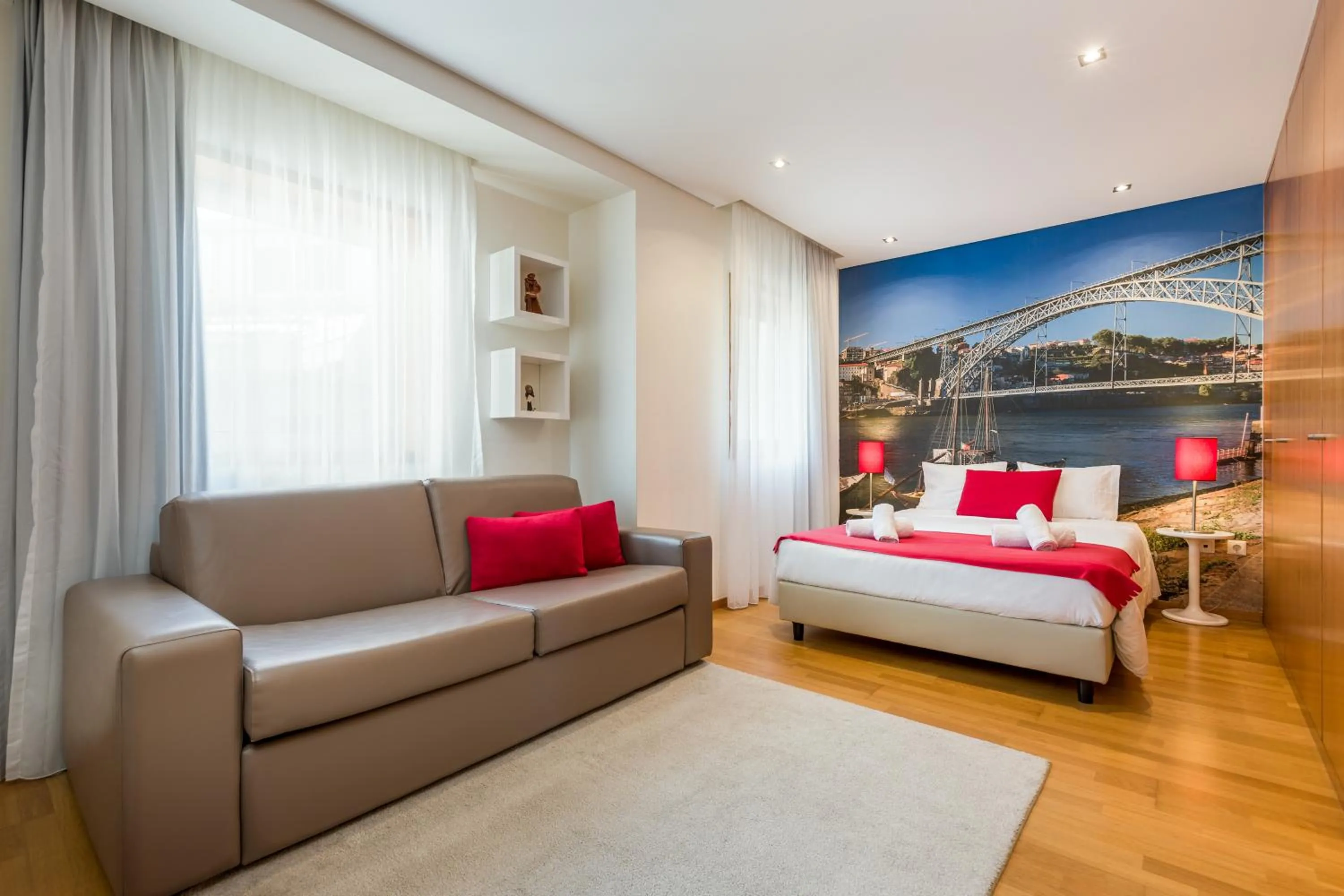 Bedroom, Bed in BRA.com Apartments Oporto Bonfim