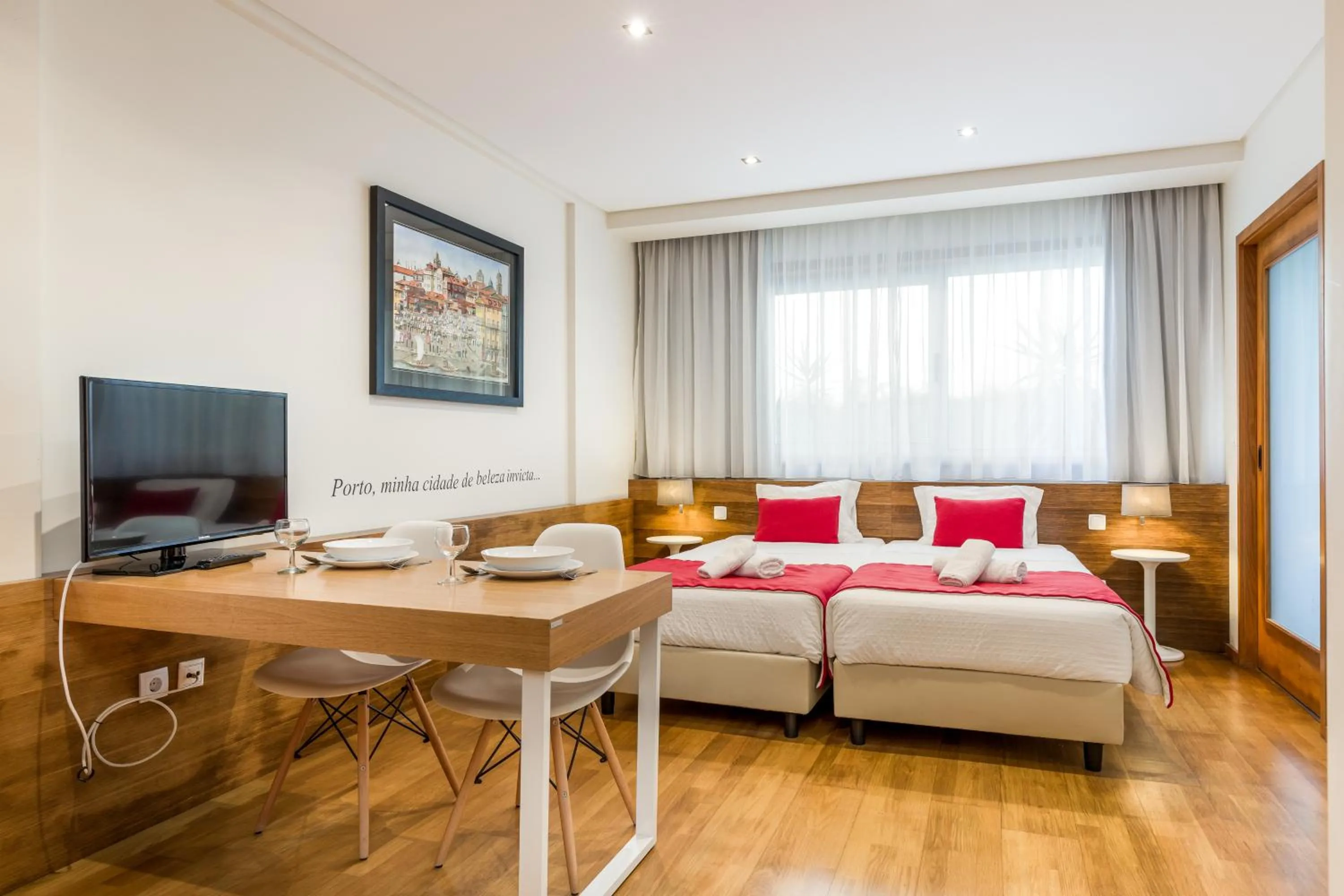 Bedroom, Bed in BRA.com Apartments Oporto Bonfim