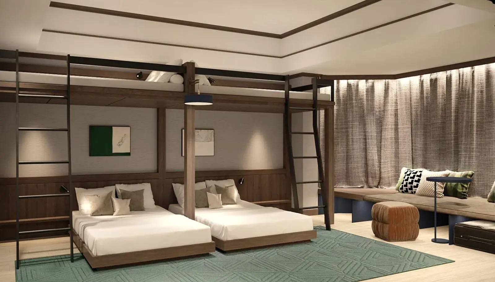 Bed in Hôtel du Parc Hanoï Bed in Hôtel du Parc Hanoï