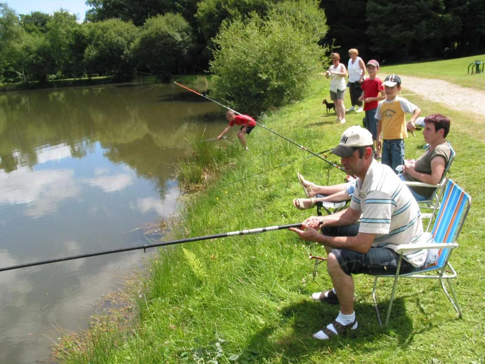 Fishing in Camping Le Val de Landrouet